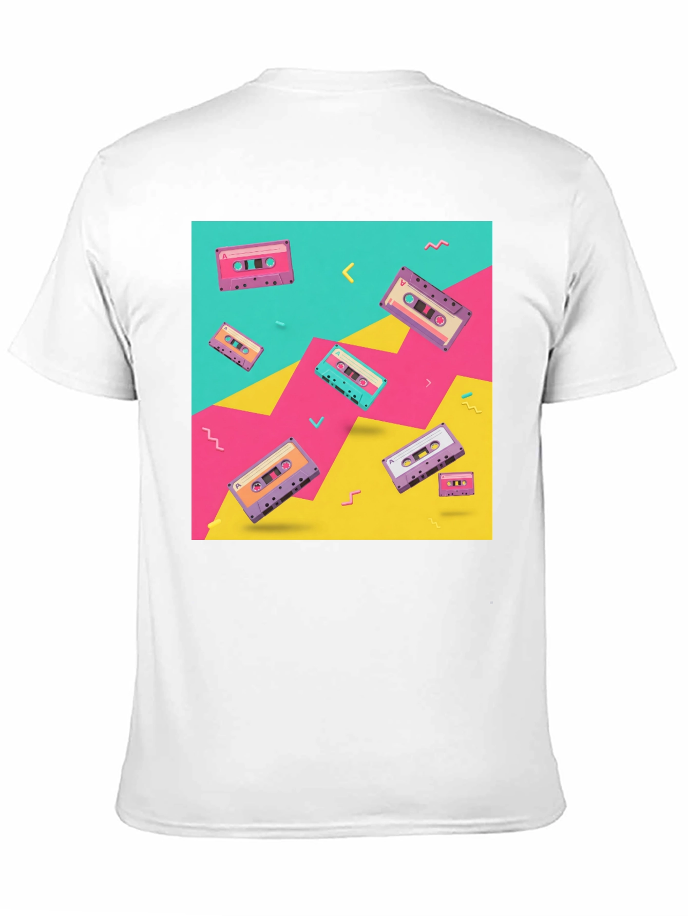Retro Cassette Tape T-Shirt - 80s/90s Throwback Tee