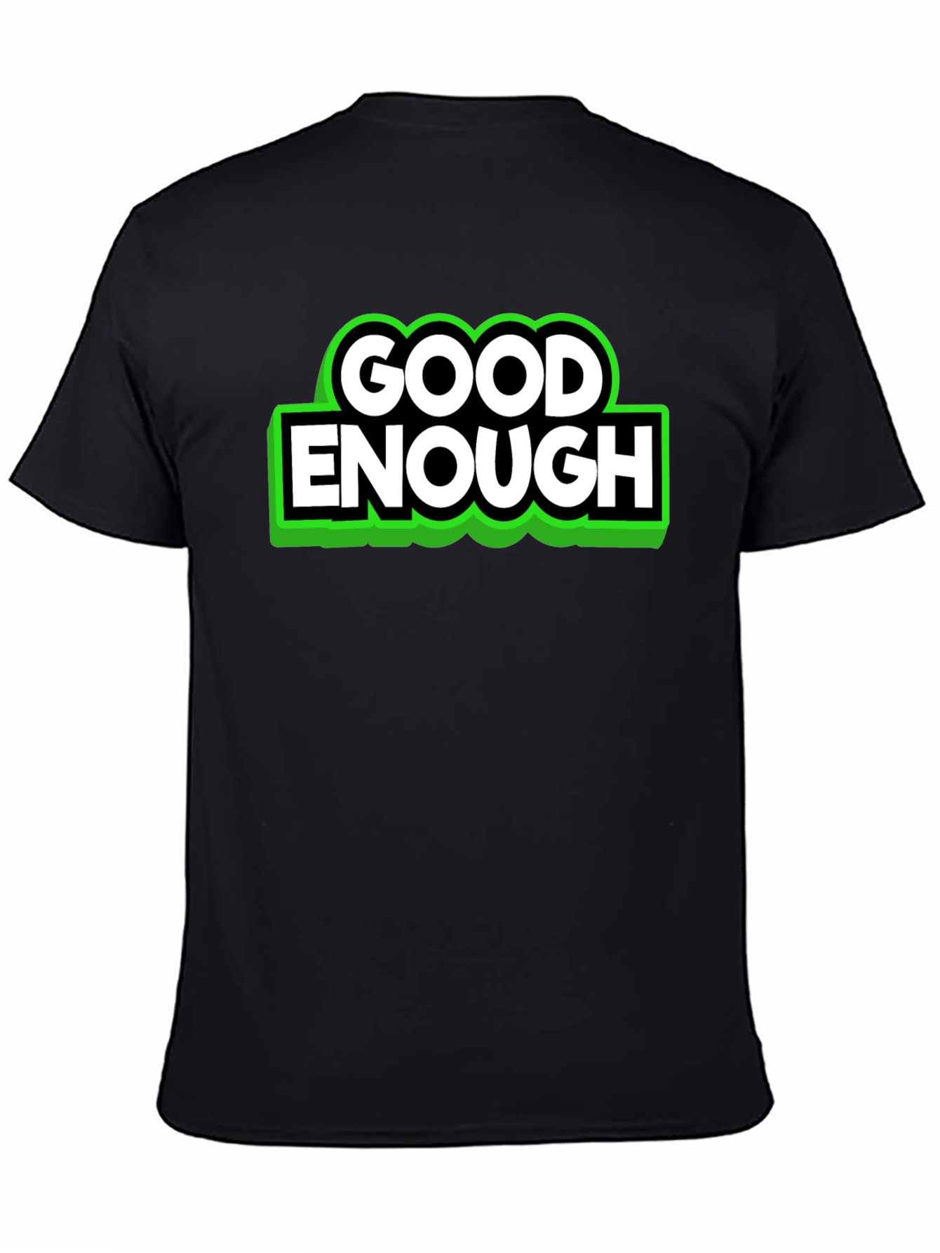 Good Enough Graphic T-Shirt - Black
