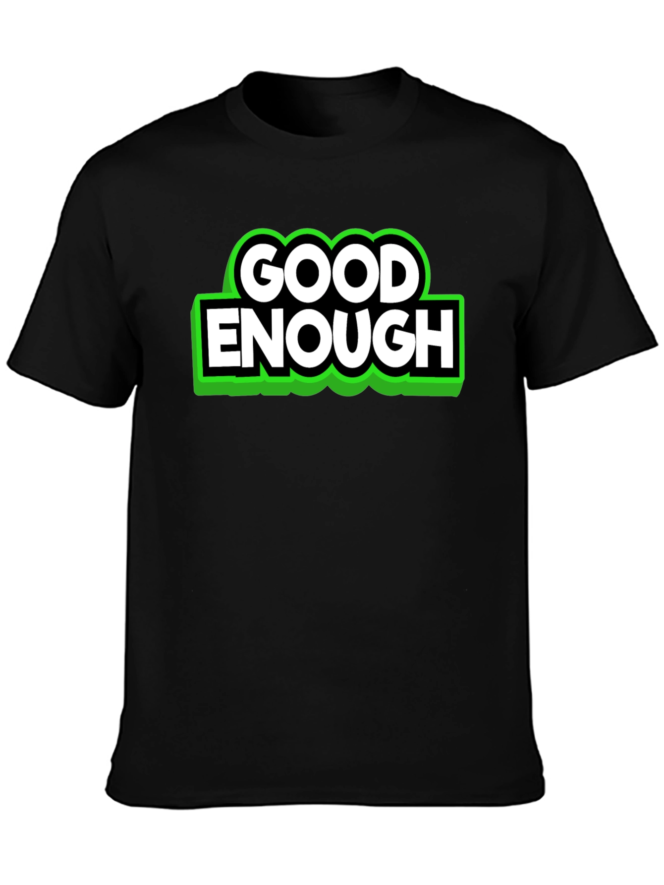 Good Enough Graphic T-Shirt - Black