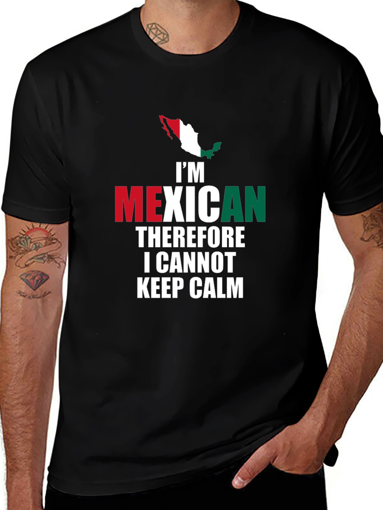 Im Mexican Therefore I Cannot Keep Calm T-Shirt