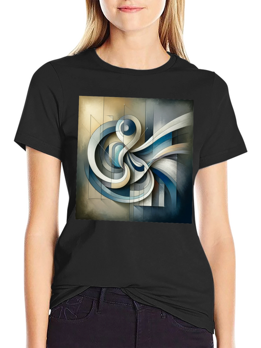 Abstract Art Graphic Tee - Modern Design