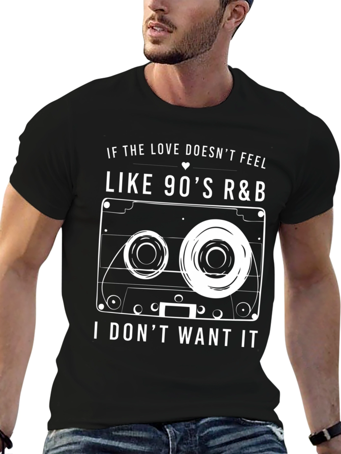 90s R&B Cassette Tape T-Shirt