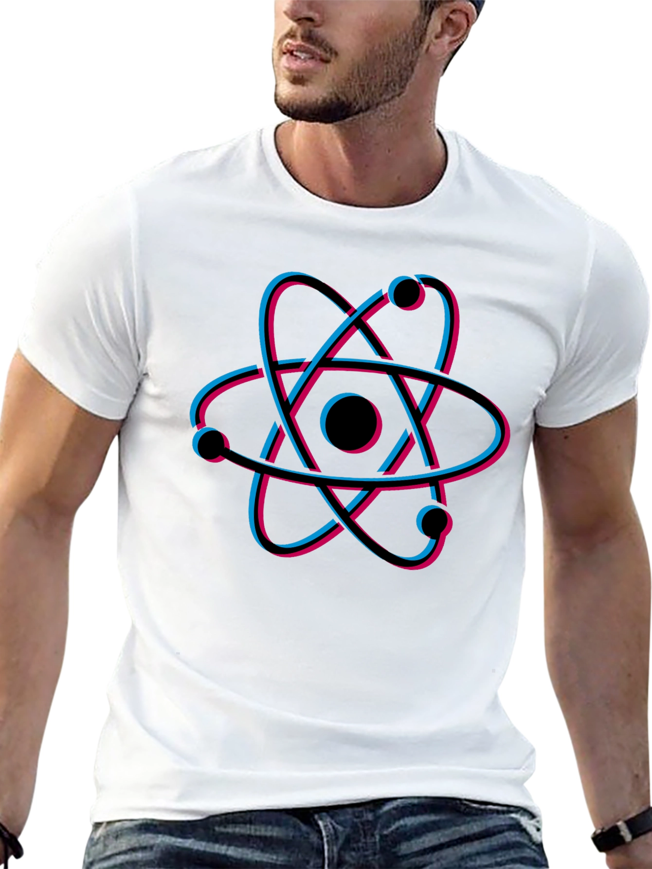 Atom Graphic Tee - Science T-Shirt