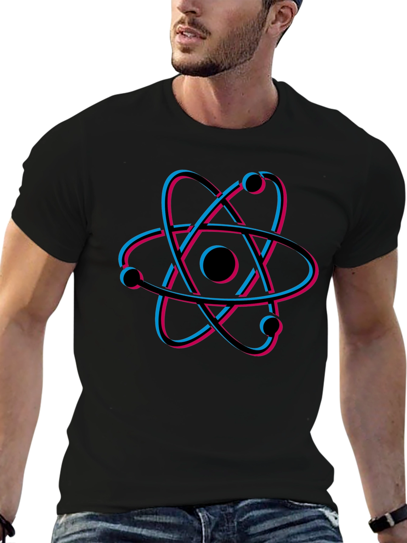 Atom Graphic Tee - Science T-Shirt
