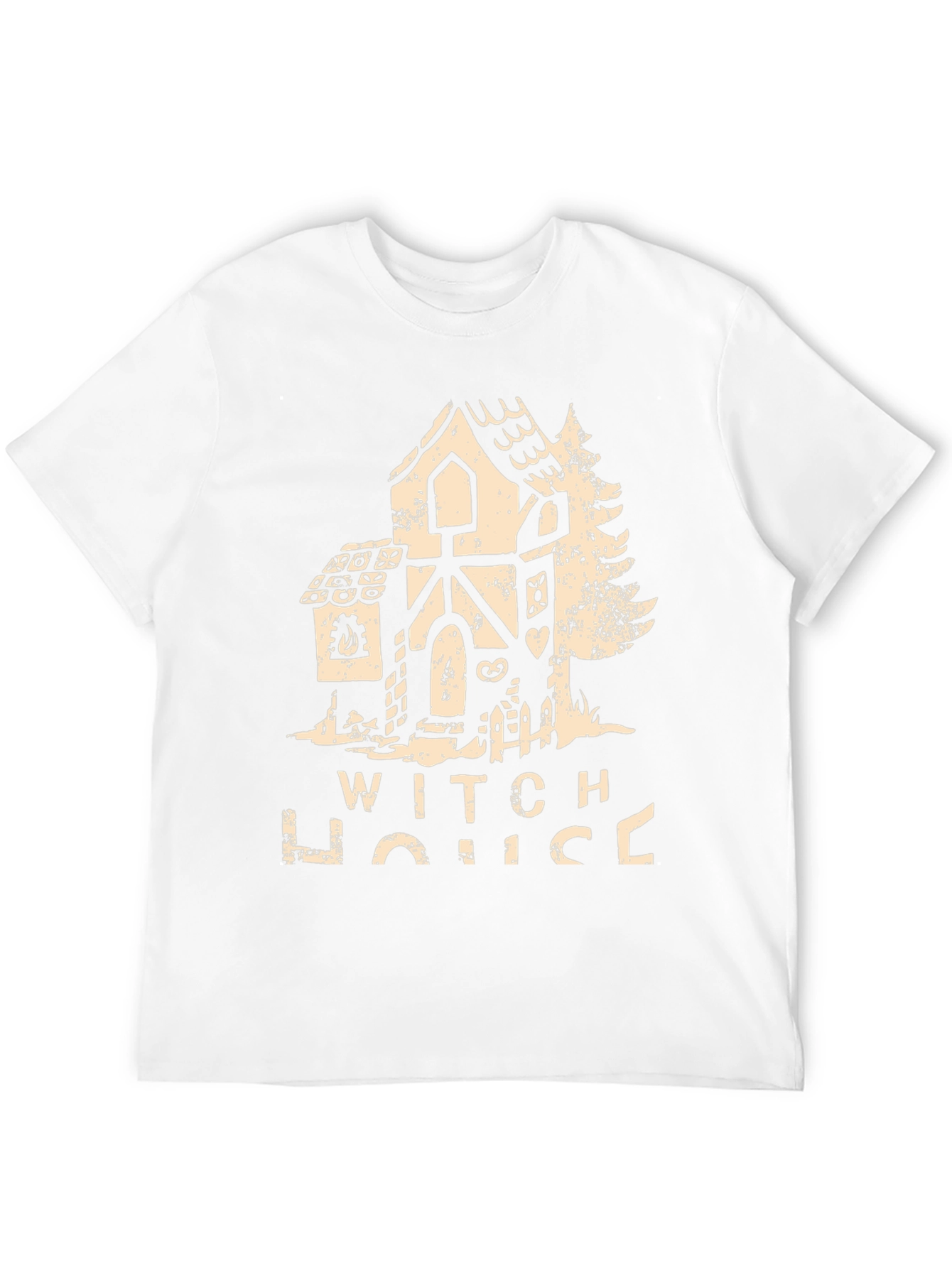 Witch House Graphic T-Shirt Halloween Apparel