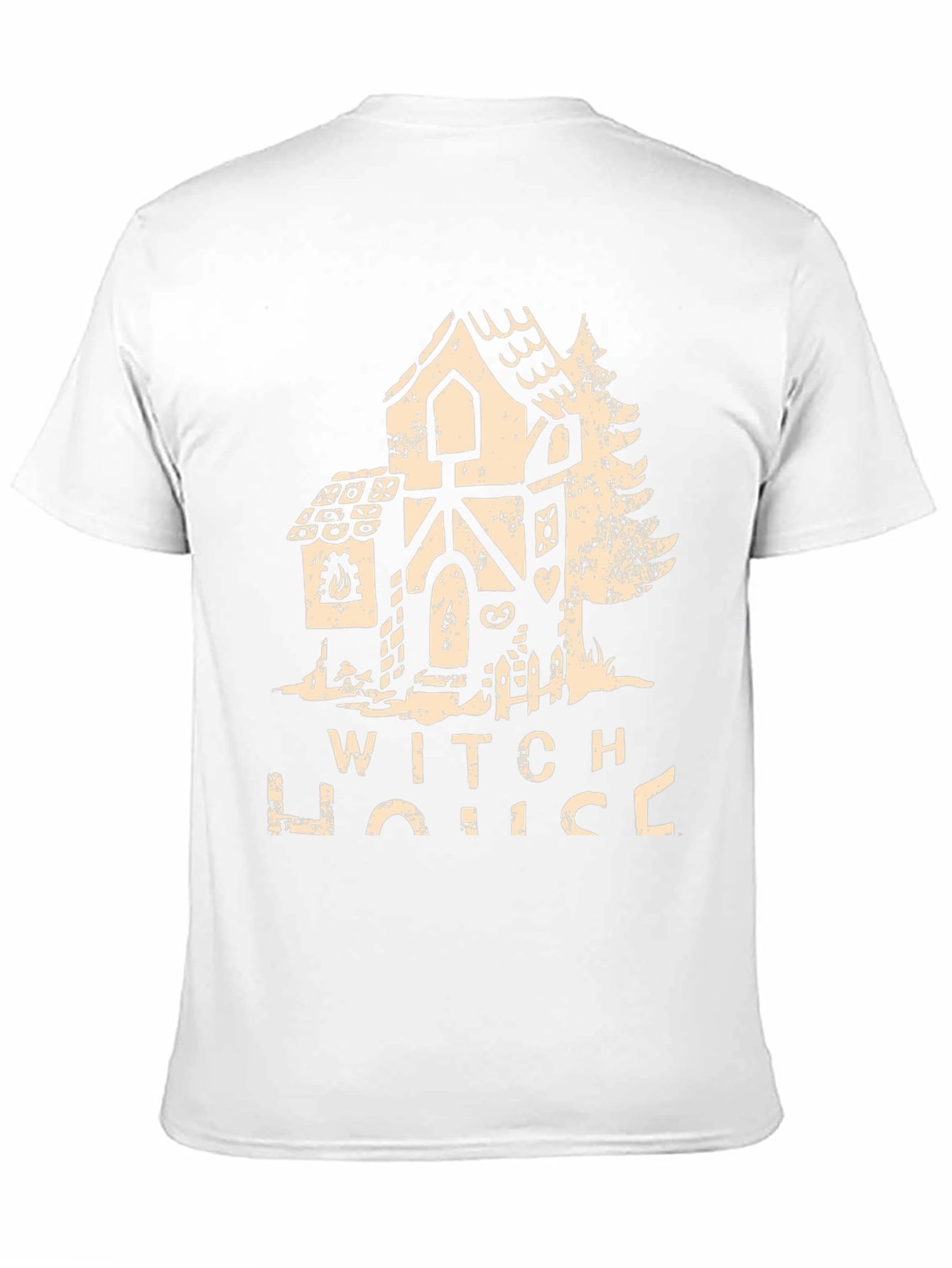 Witch House Graphic T-Shirt Halloween Apparel