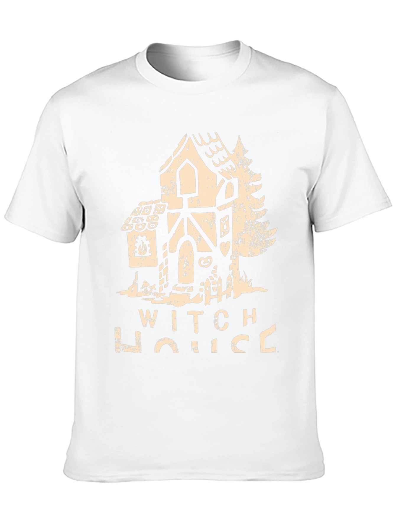 Witch House Graphic T-Shirt Halloween Apparel