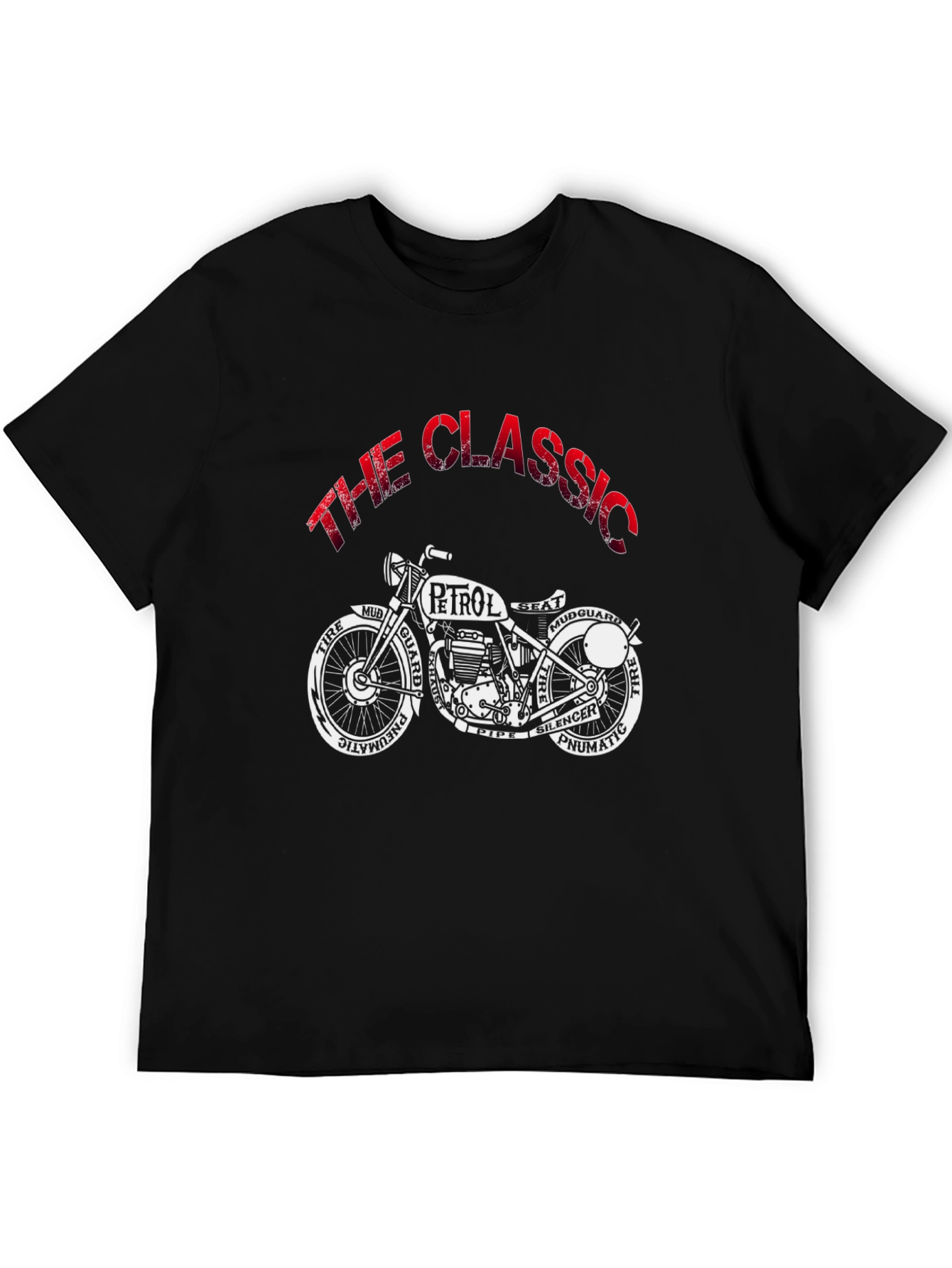 The Classic Motorcycle Graphic T-Shirt
