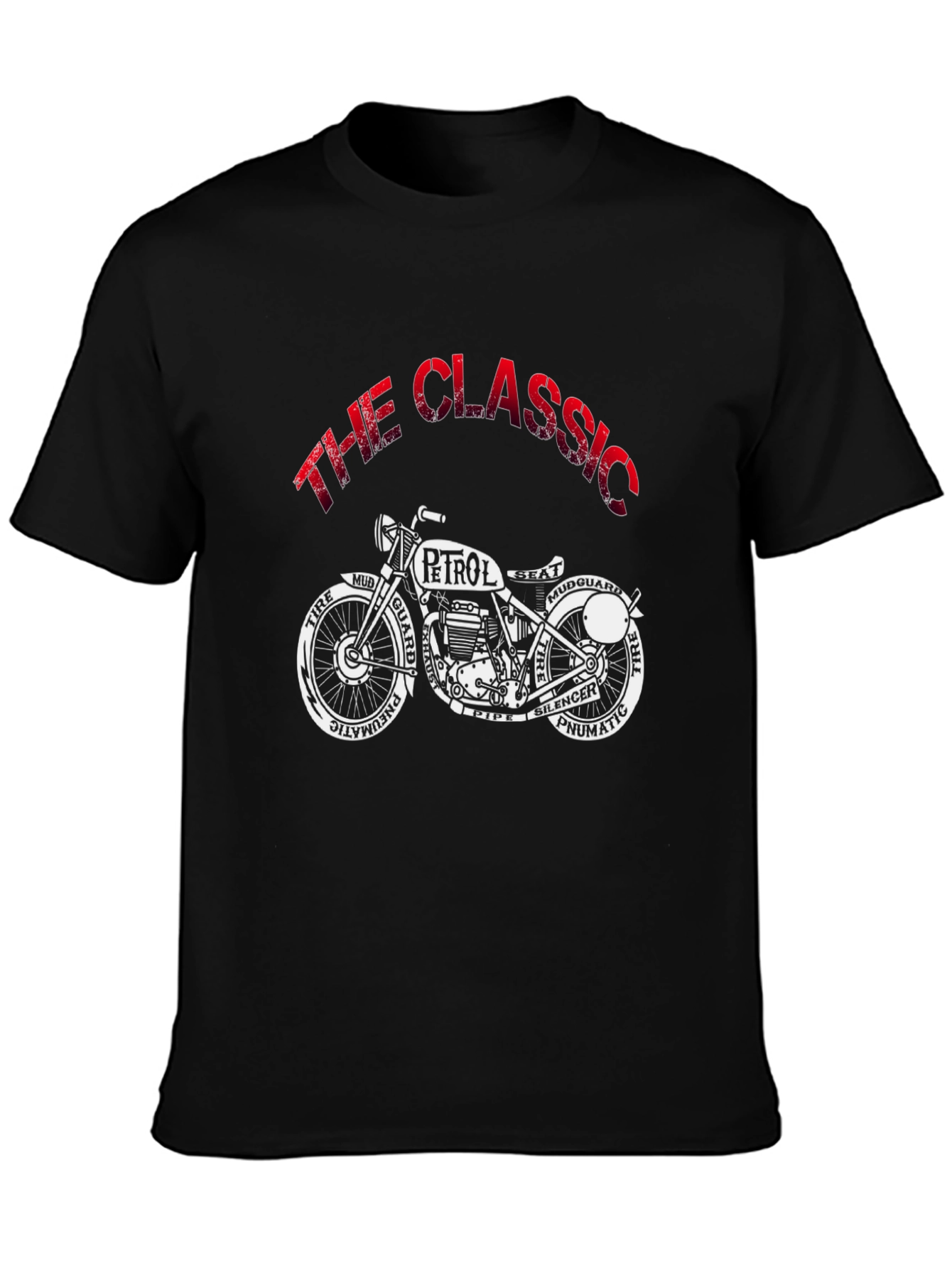 The Classic Motorcycle Graphic T-Shirt