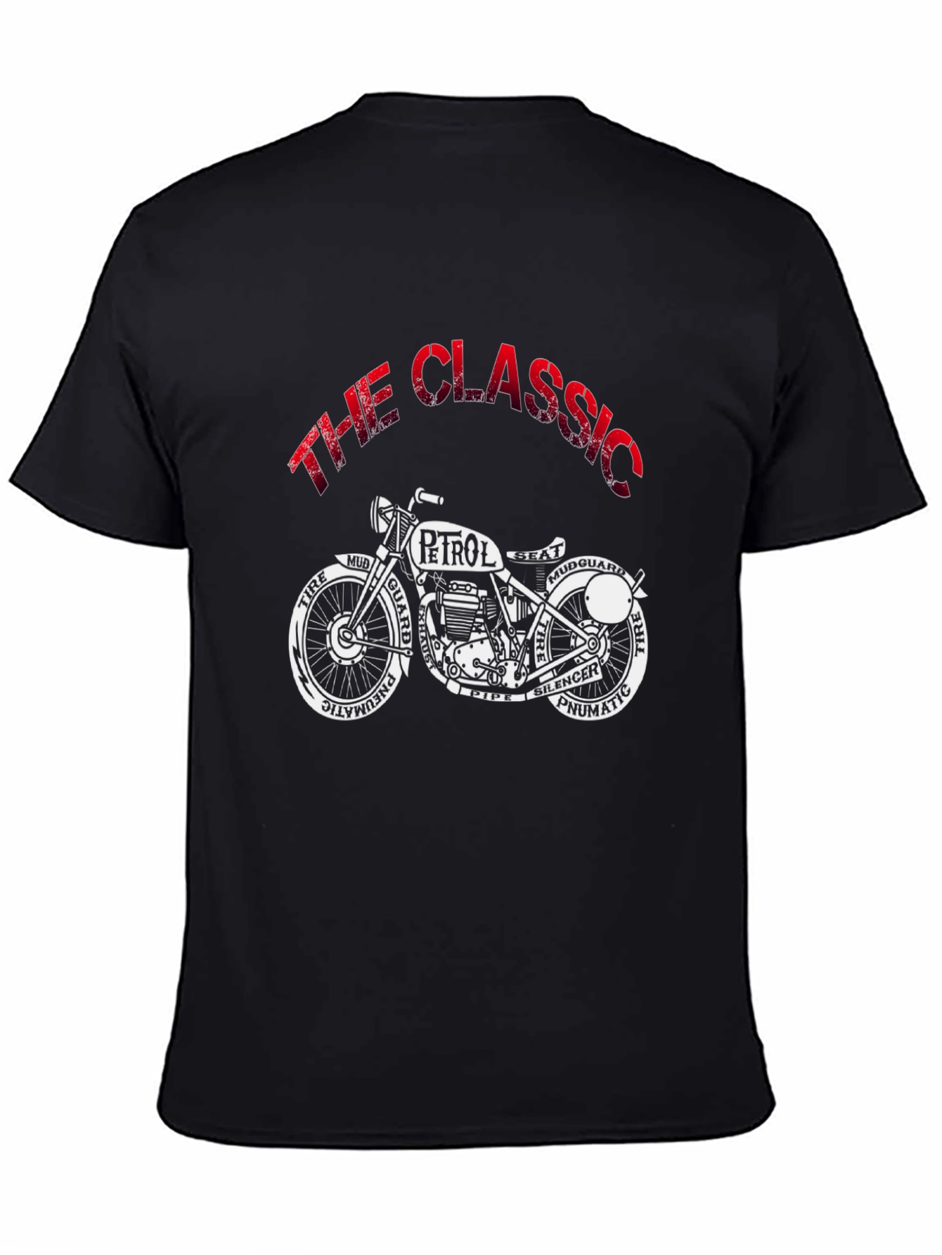 The Classic Motorcycle Graphic T-Shirt