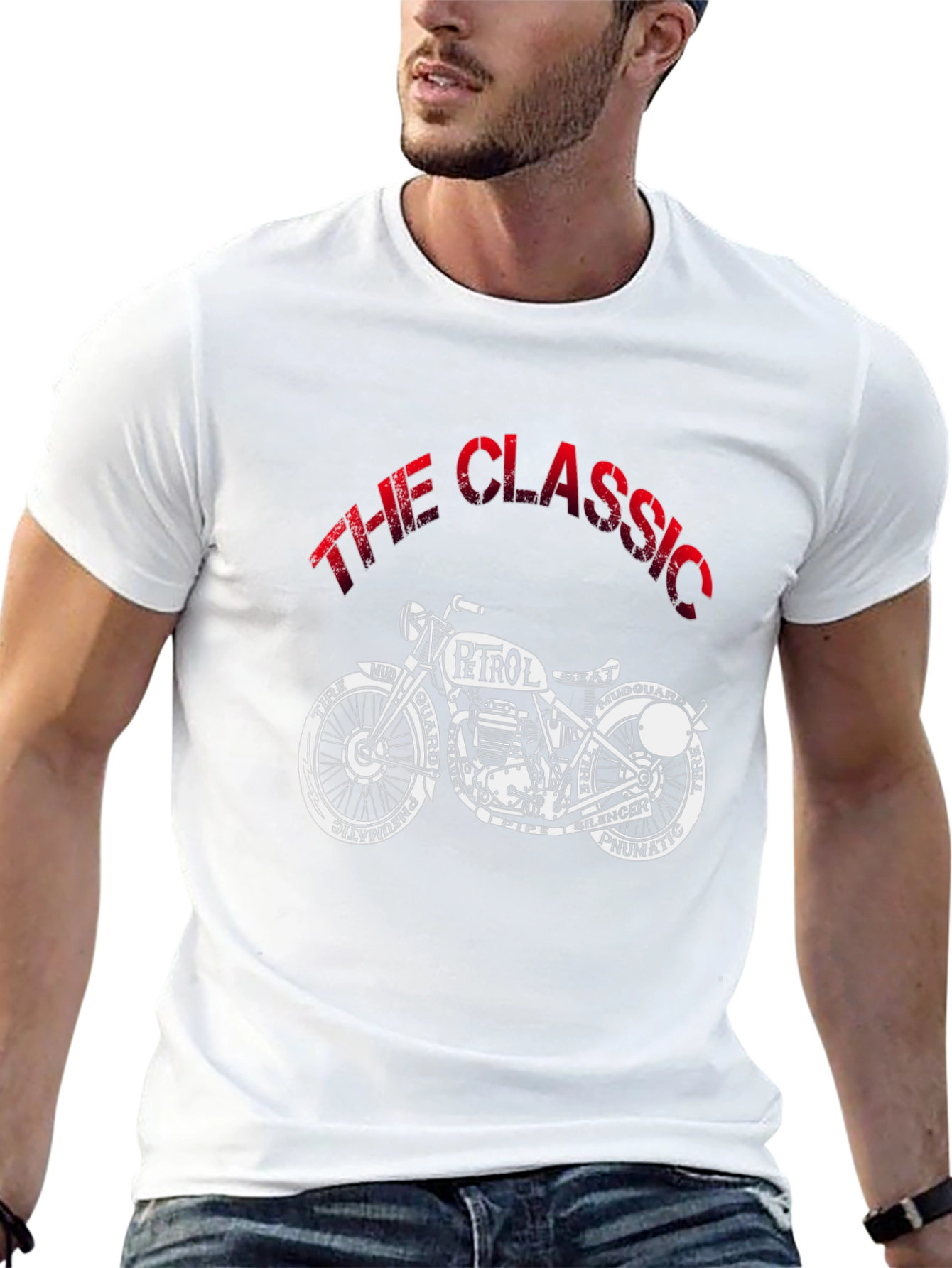 The Classic Motorcycle Graphic T-Shirt