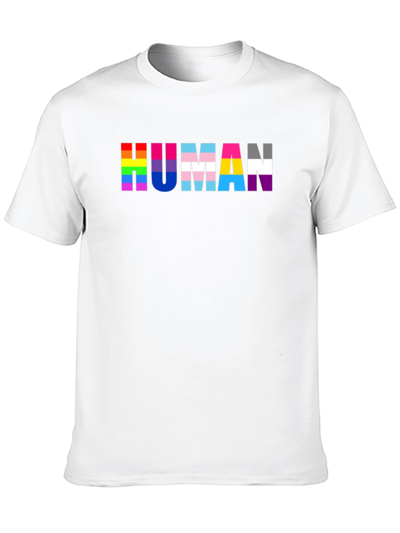 Human Pride Black T-Shirt