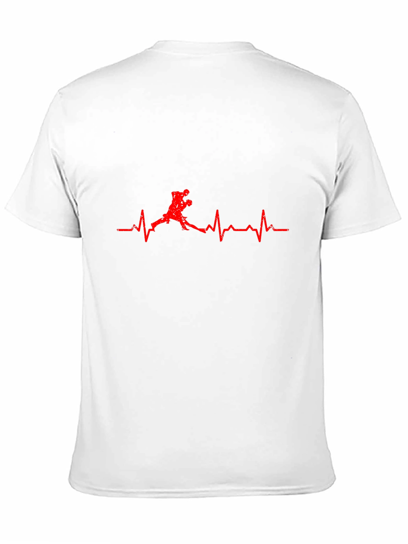 Heartbeat Boxer Black T-Shirt