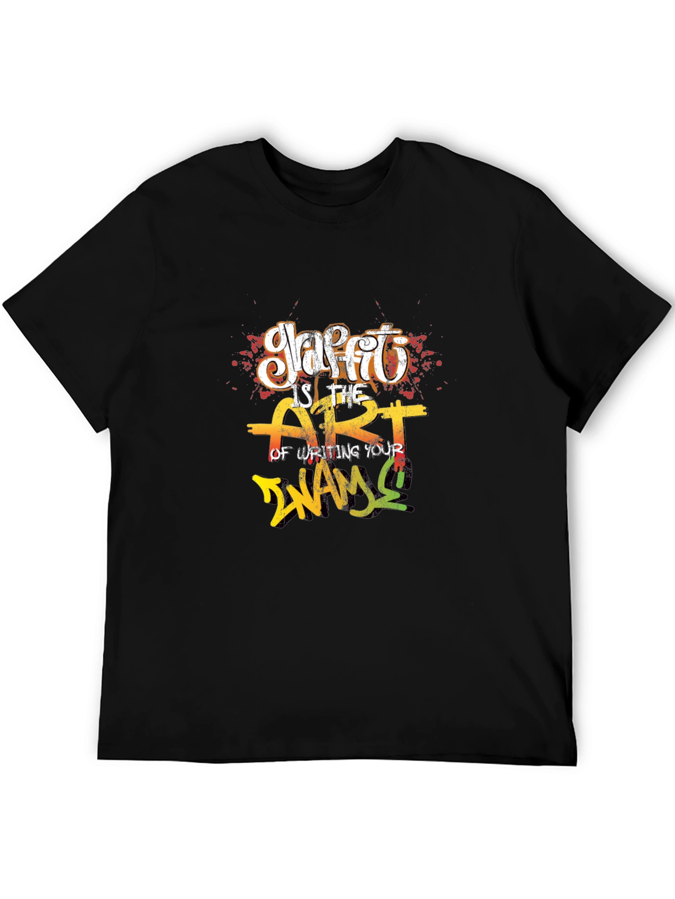 Graffiti Art T-Shirt - Writing Your Name