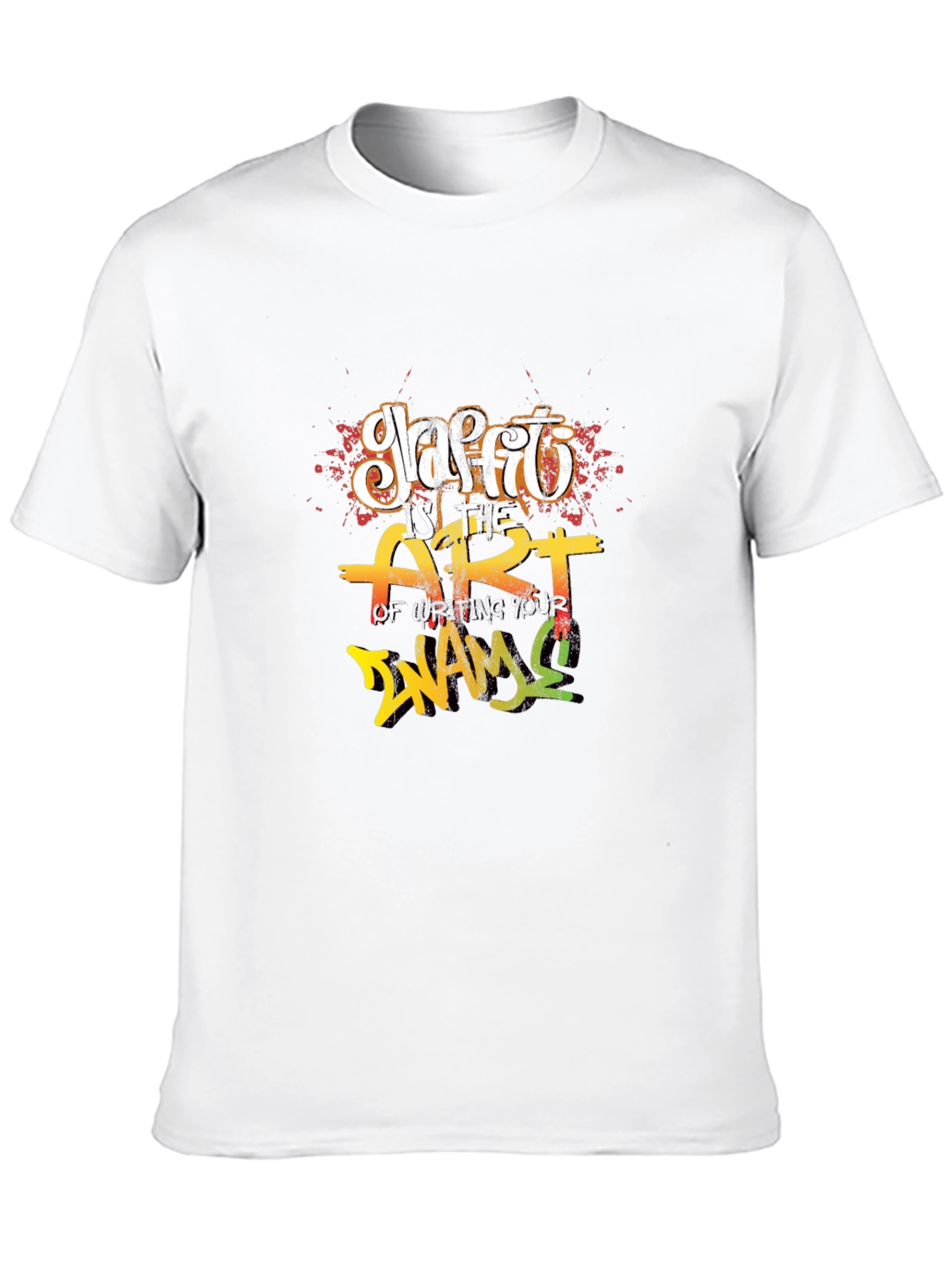 Graffiti Art T-Shirt - Writing Your Name