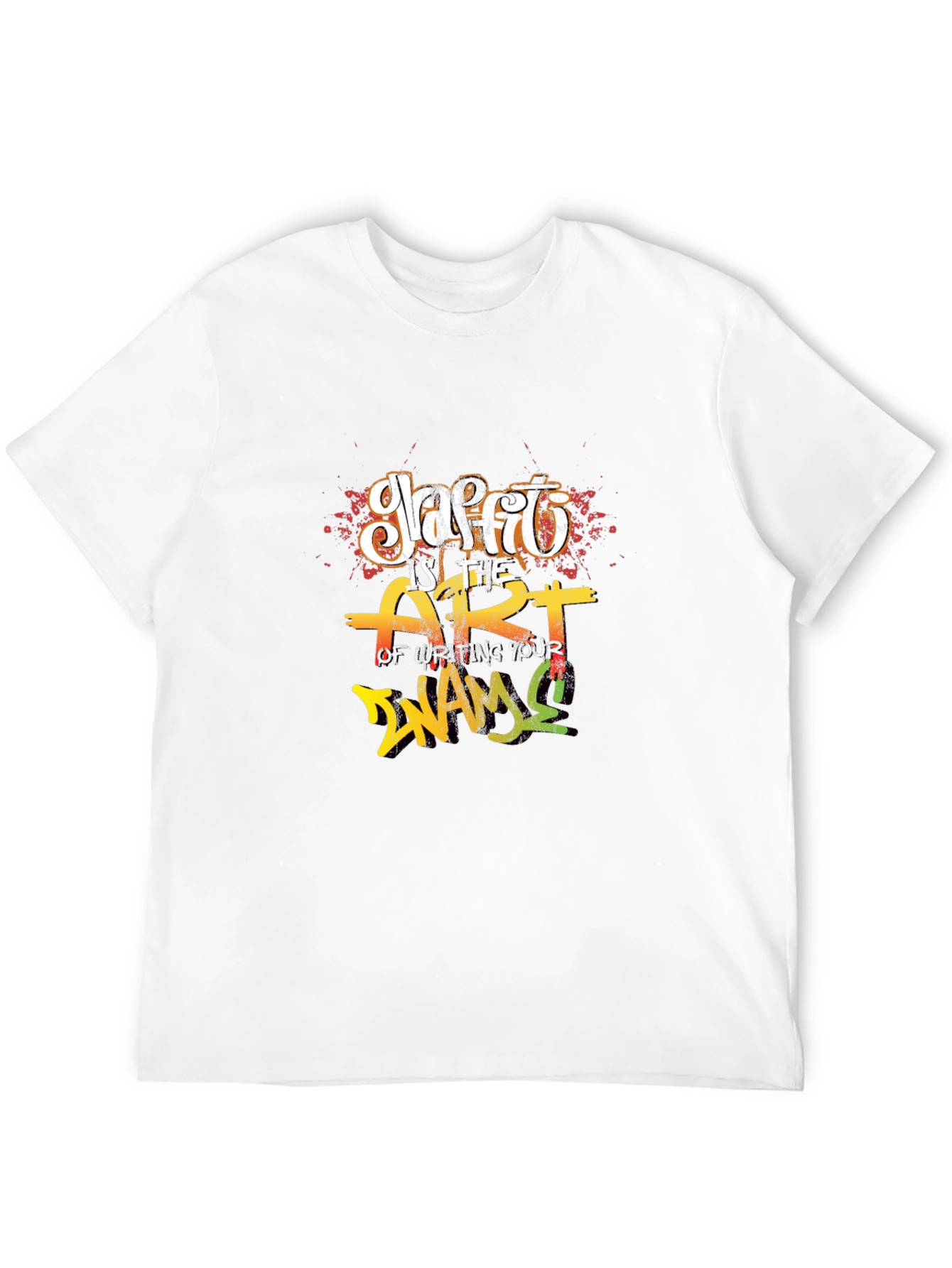 Graffiti Art T-Shirt - Writing Your Name
