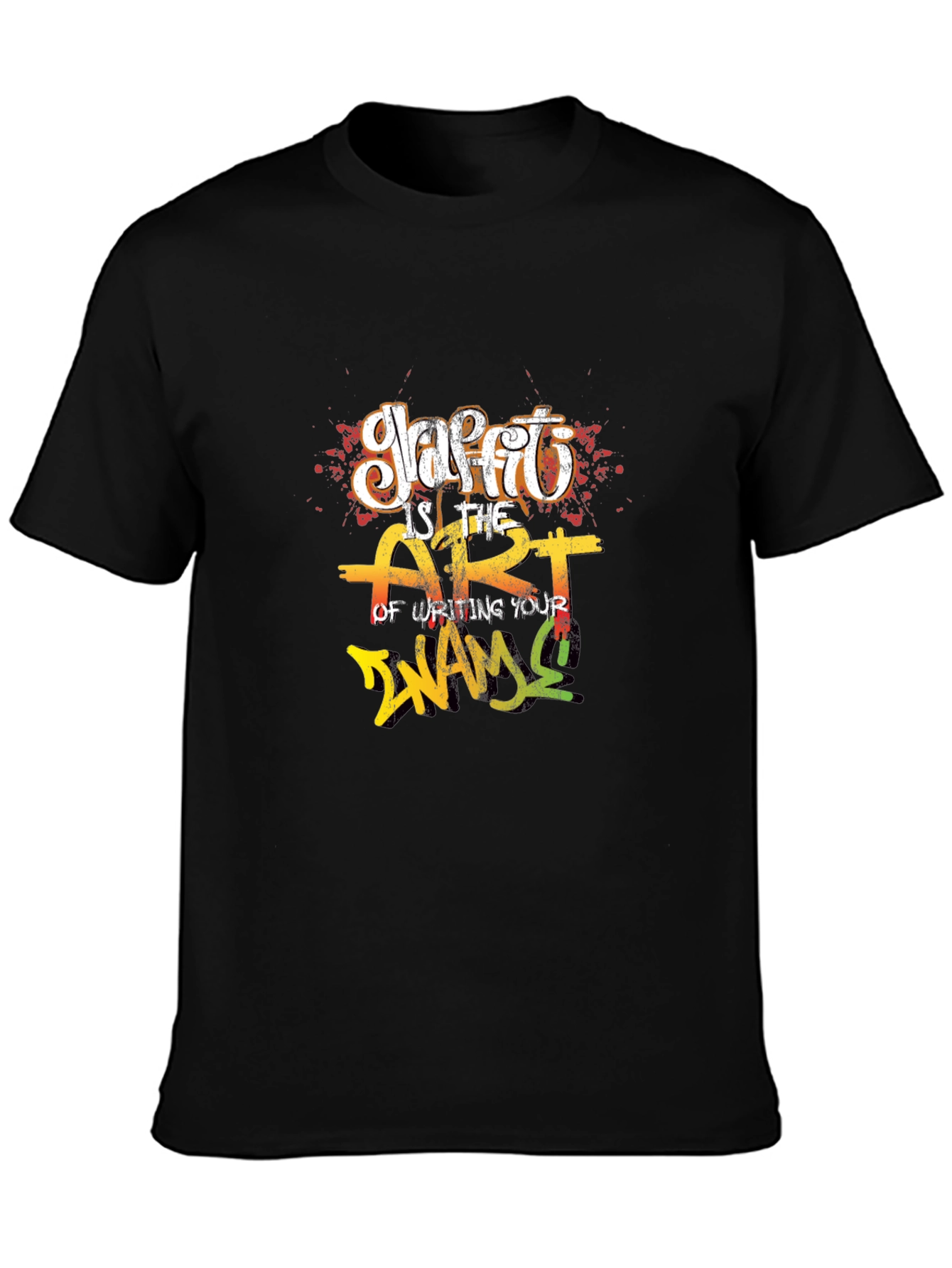 Graffiti Art T-Shirt - Writing Your Name