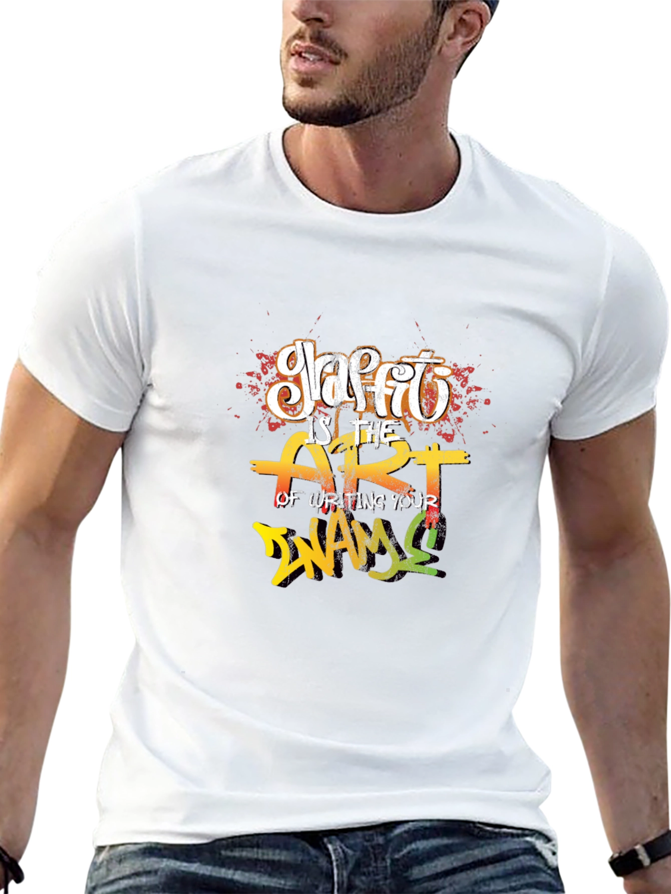 Graffiti Art T-Shirt - Writing Your Name