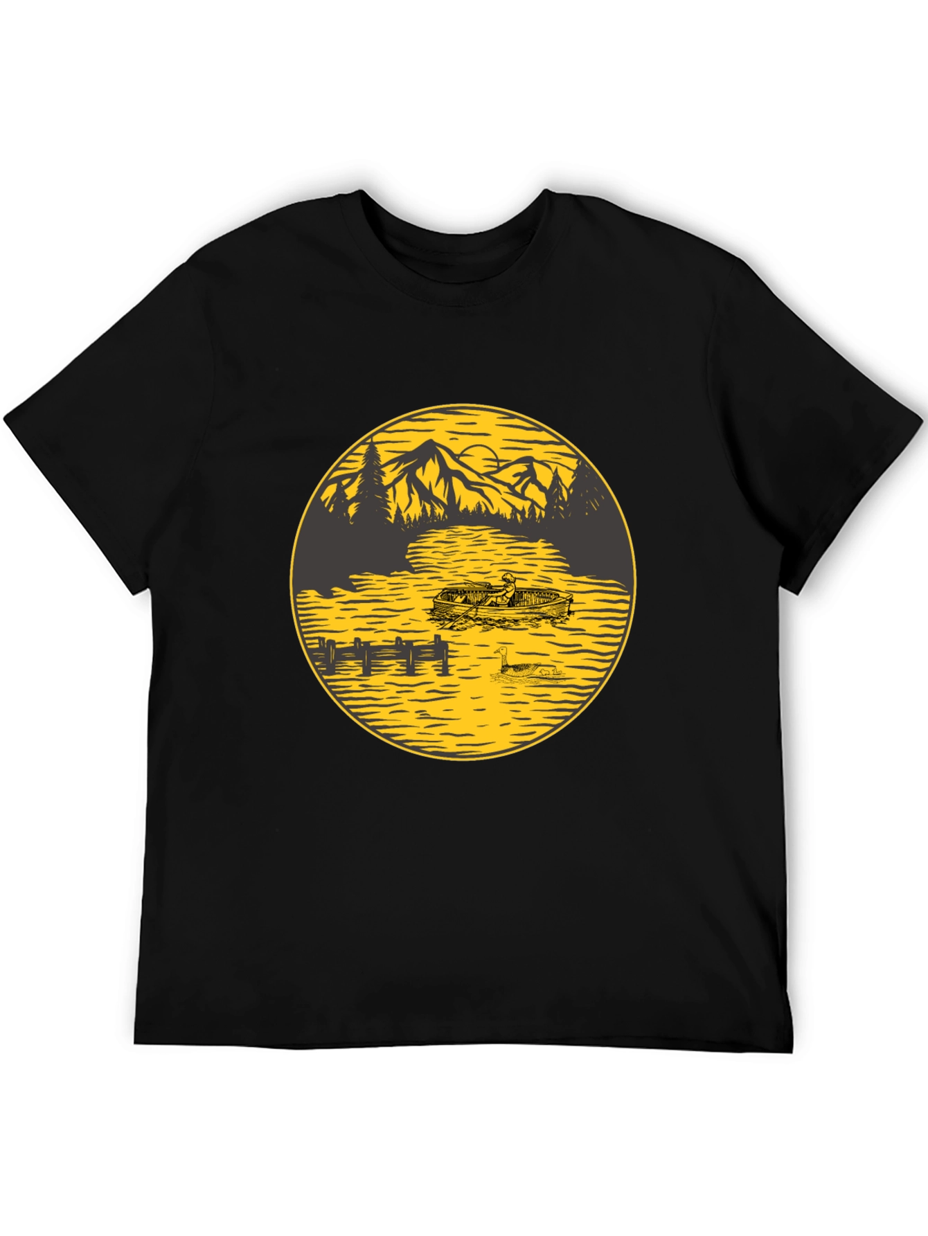 Mountain Lake Graphic Tee
