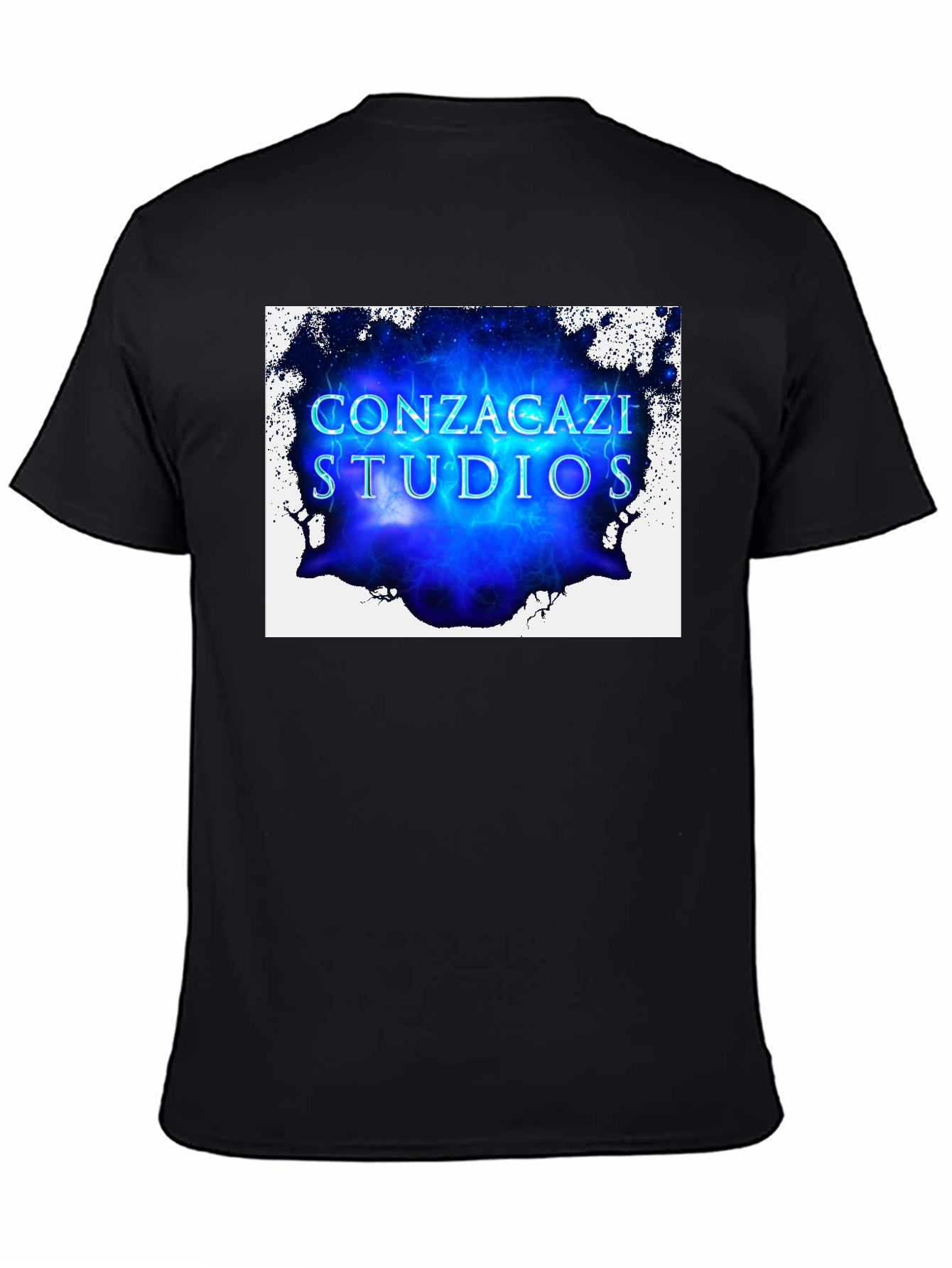 Conzacazi Studios Black Graphic T-Shirt