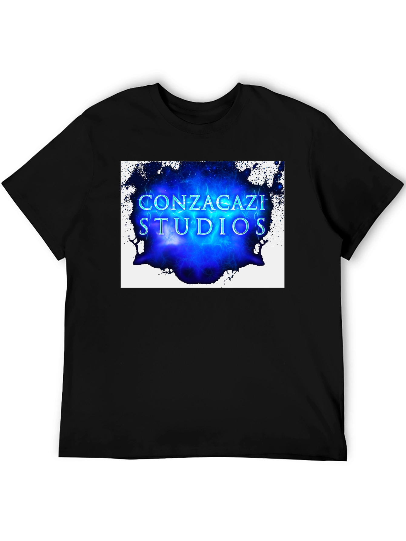 Conzacazi Studios Black Graphic T-Shirt