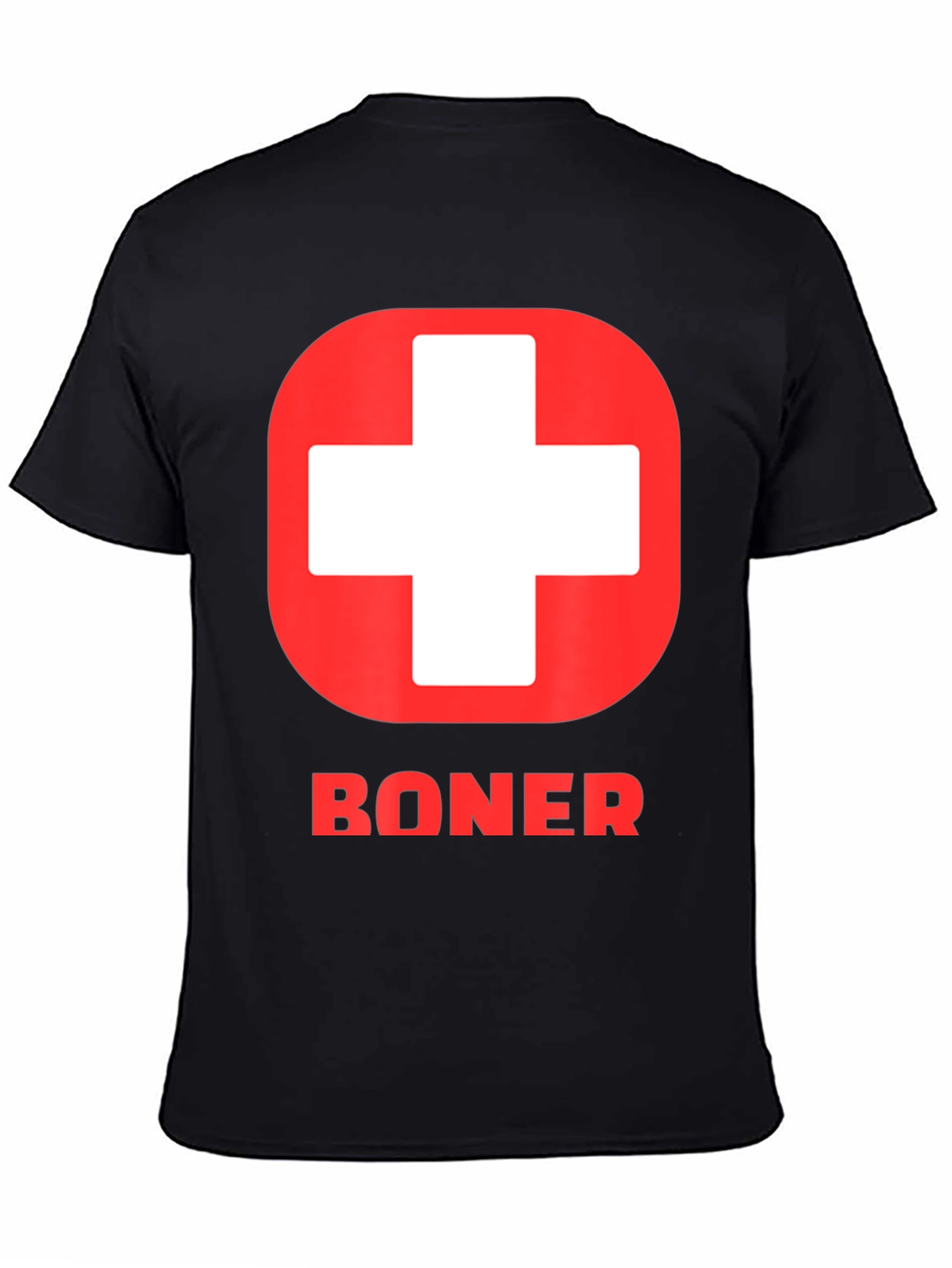 Funny Swiss Flag BONER Graphic Tee