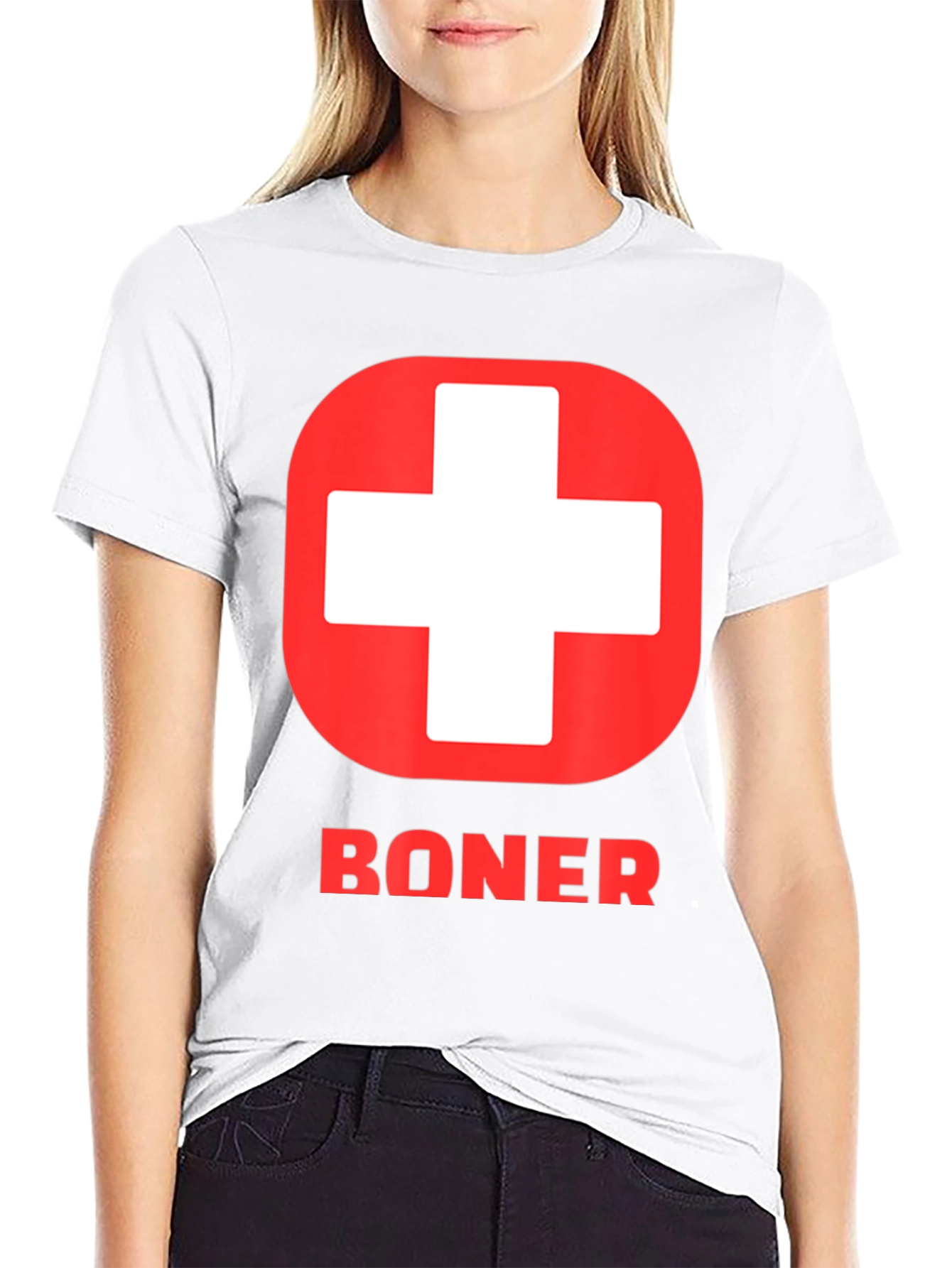 Funny Swiss Flag BONER Graphic Tee
