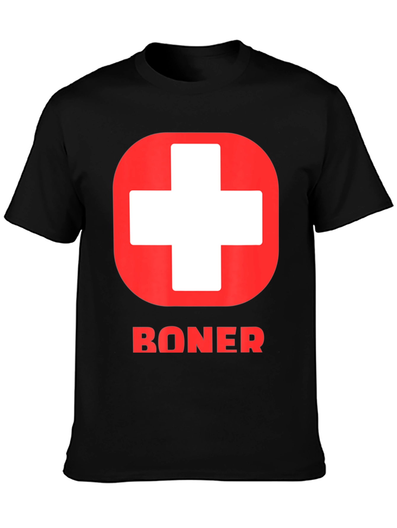 Funny Swiss Flag BONER Graphic Tee