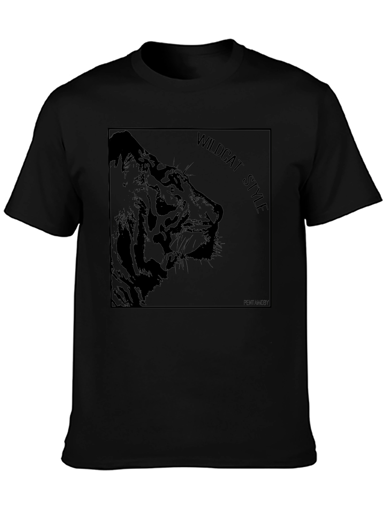 Wildcat Style Black Graphic T-Shirt