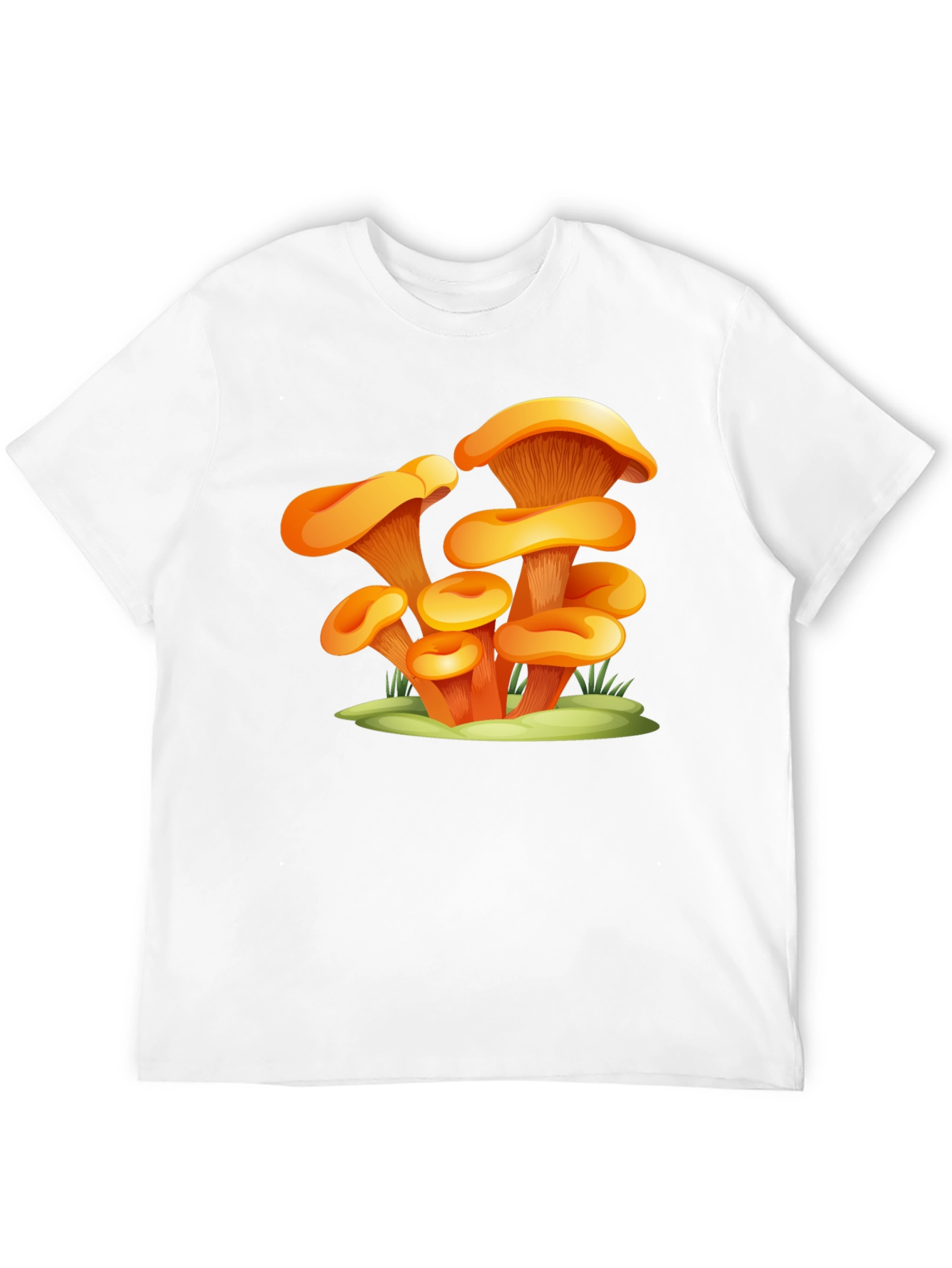 Mushroom Graphic Black T-Shirt