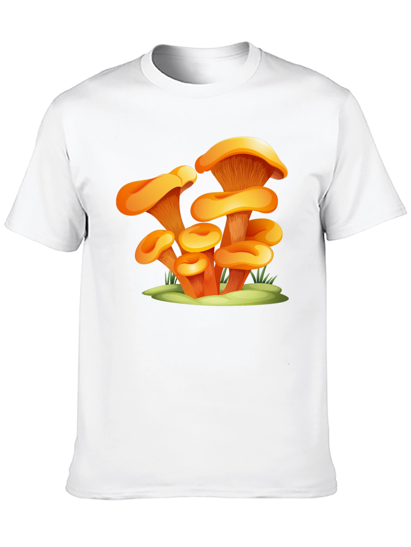 Mushroom Graphic Black T-Shirt