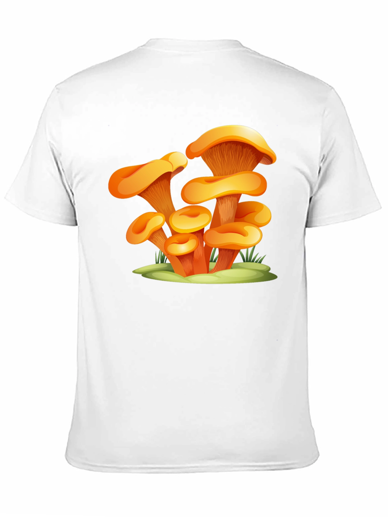 Mushroom Graphic Black T-Shirt