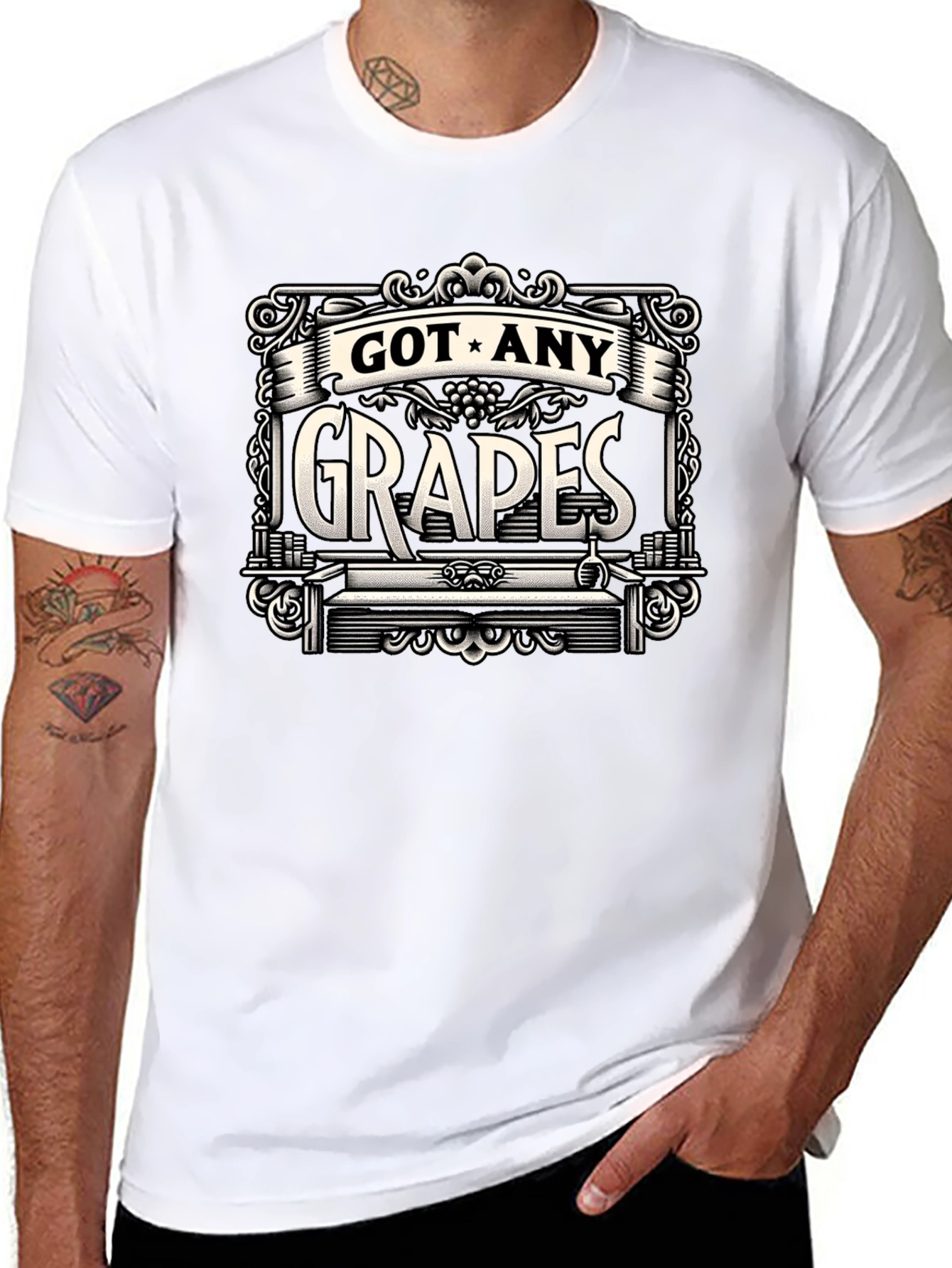 Got Any Grapes T-Shirt Funny Duck Meme Tee