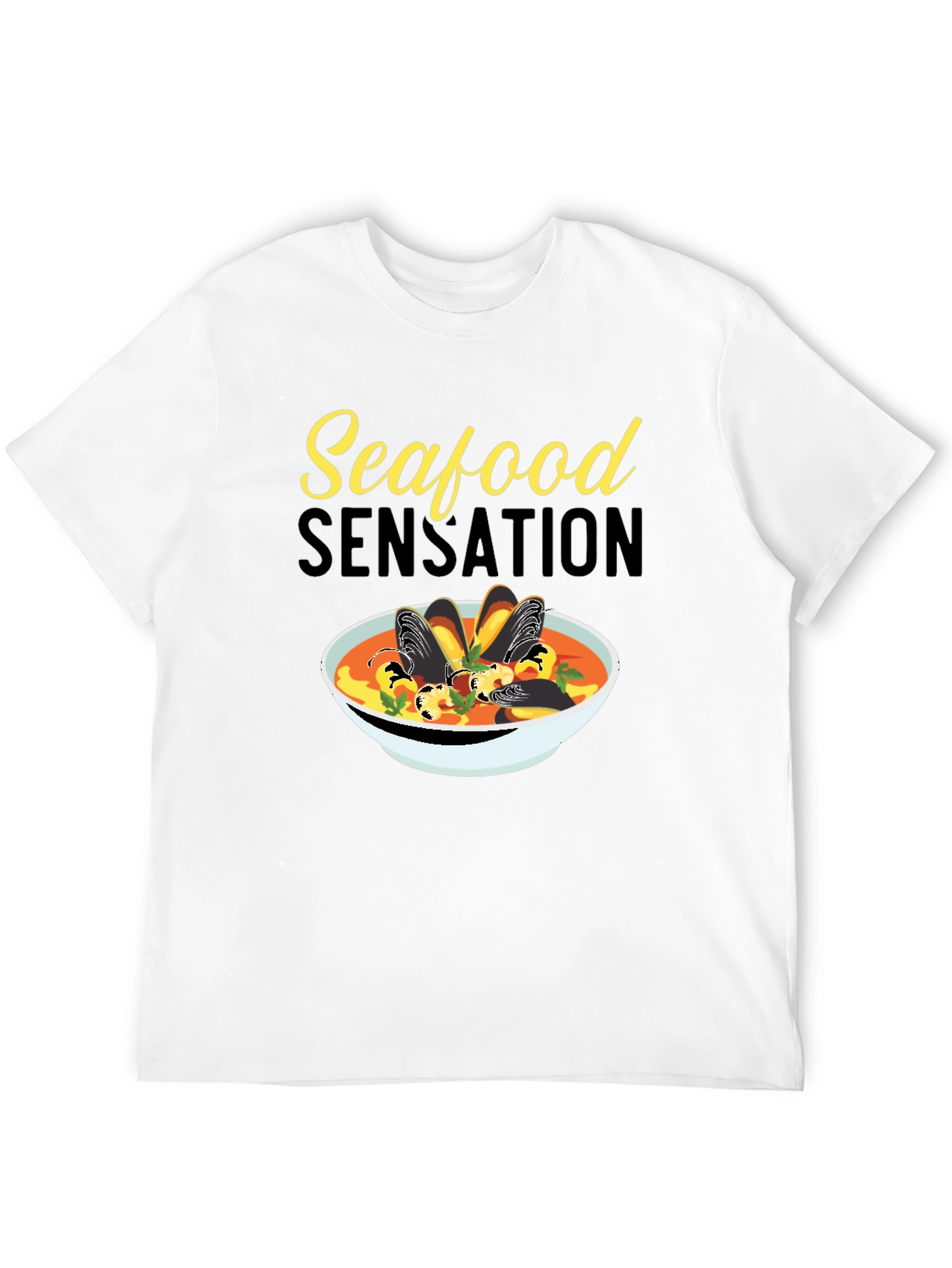 Seafood Sensation Graphic T-Shirt