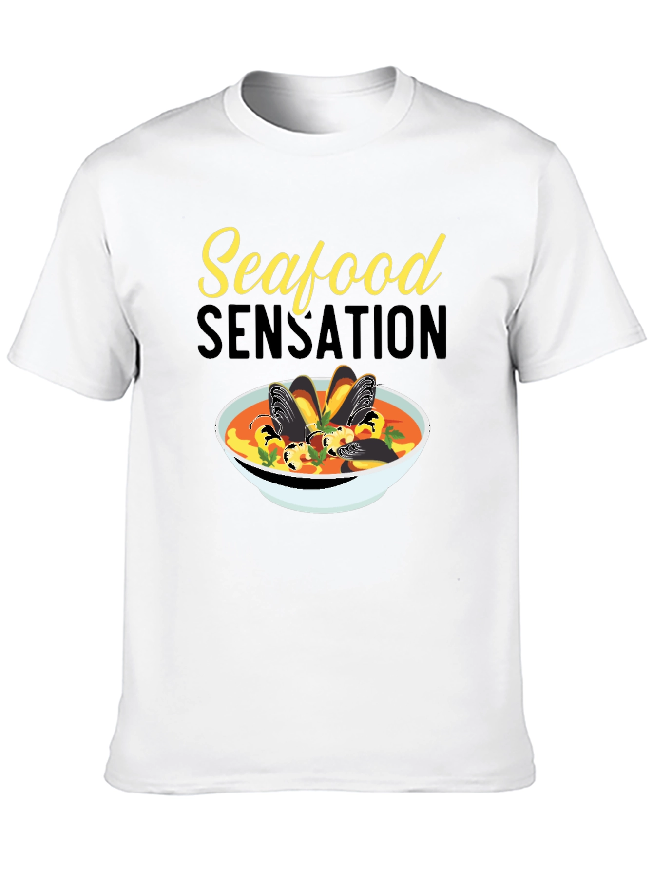 Seafood Sensation Graphic T-Shirt