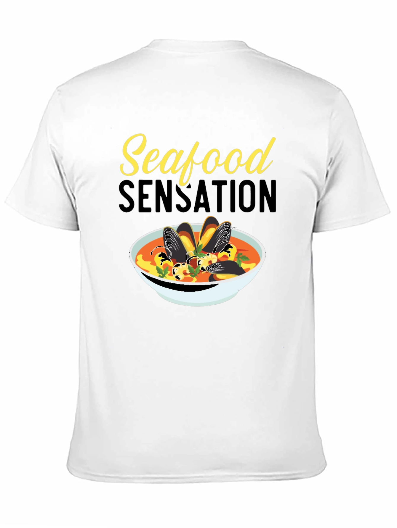 Seafood Sensation Graphic T-Shirt