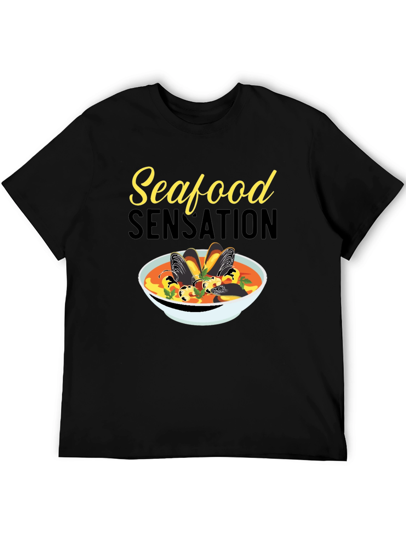Seafood Sensation Graphic T-Shirt