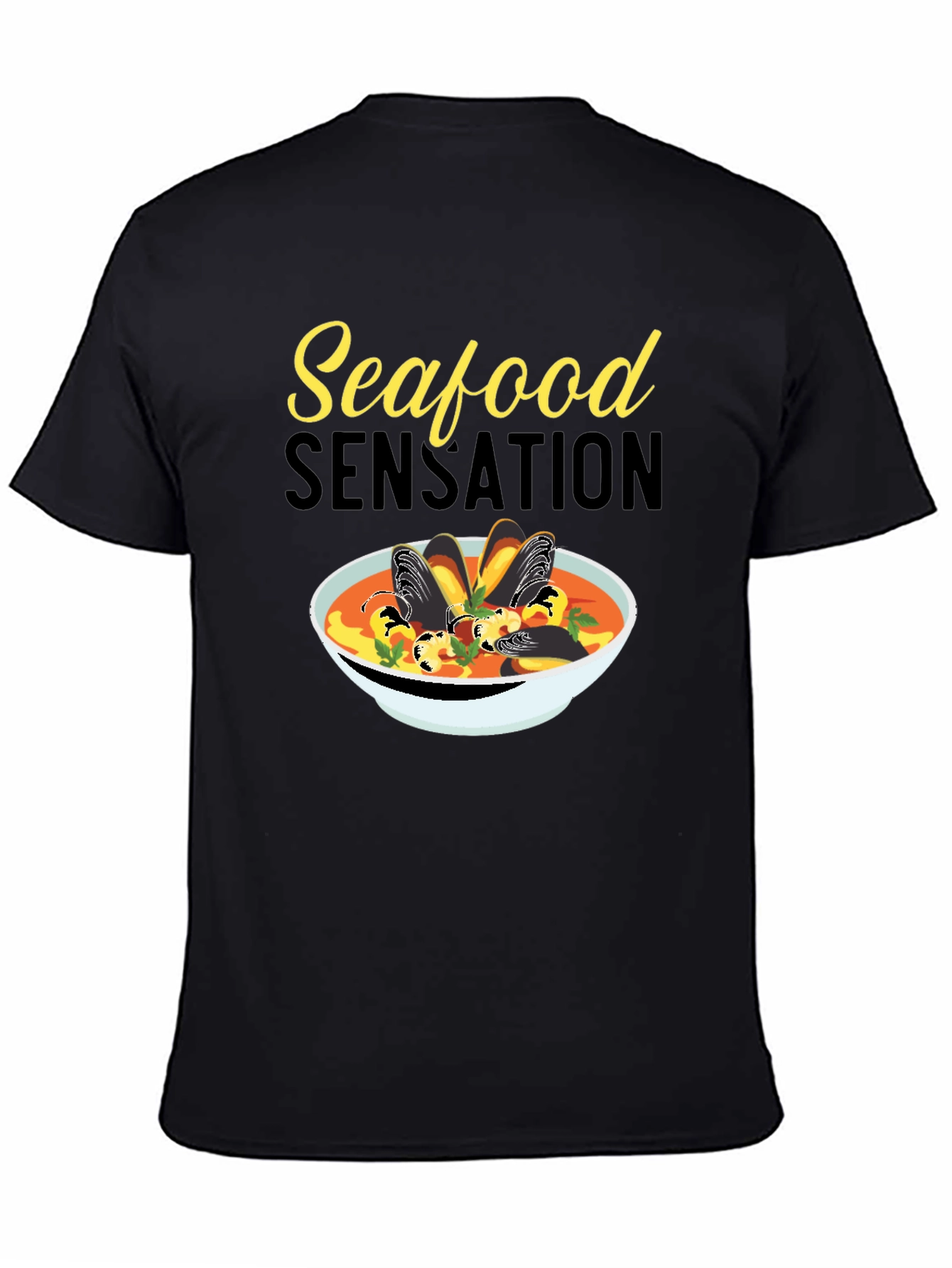 Seafood Sensation Graphic T-Shirt