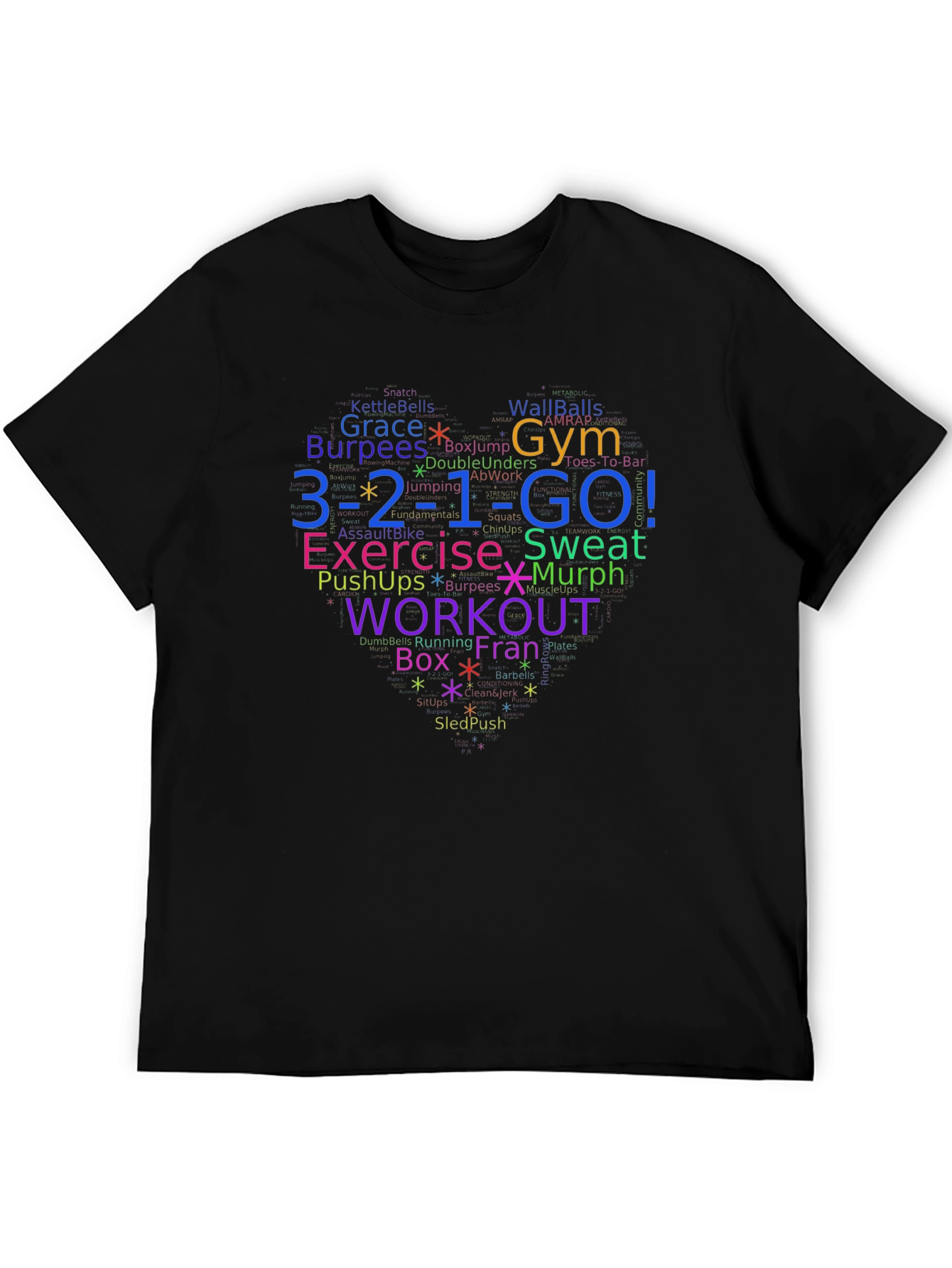 Workout Motivation Graphic Tee