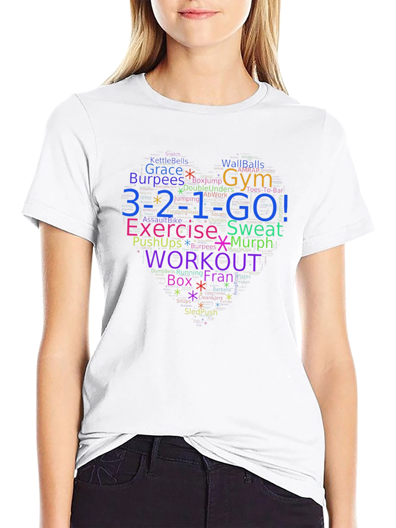 Workout Motivation Graphic Tee