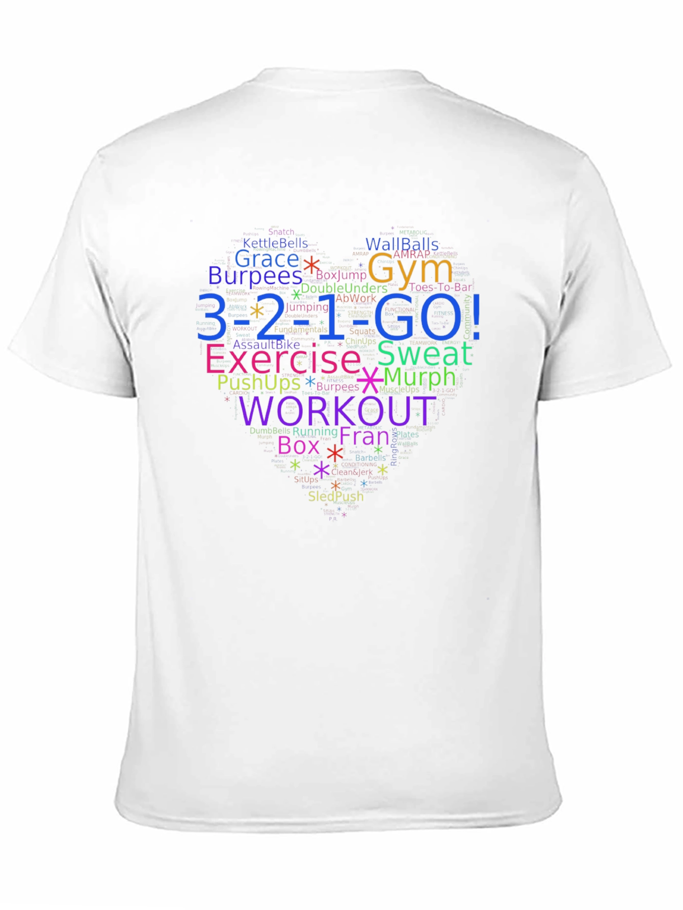 Workout Motivation Graphic Tee
