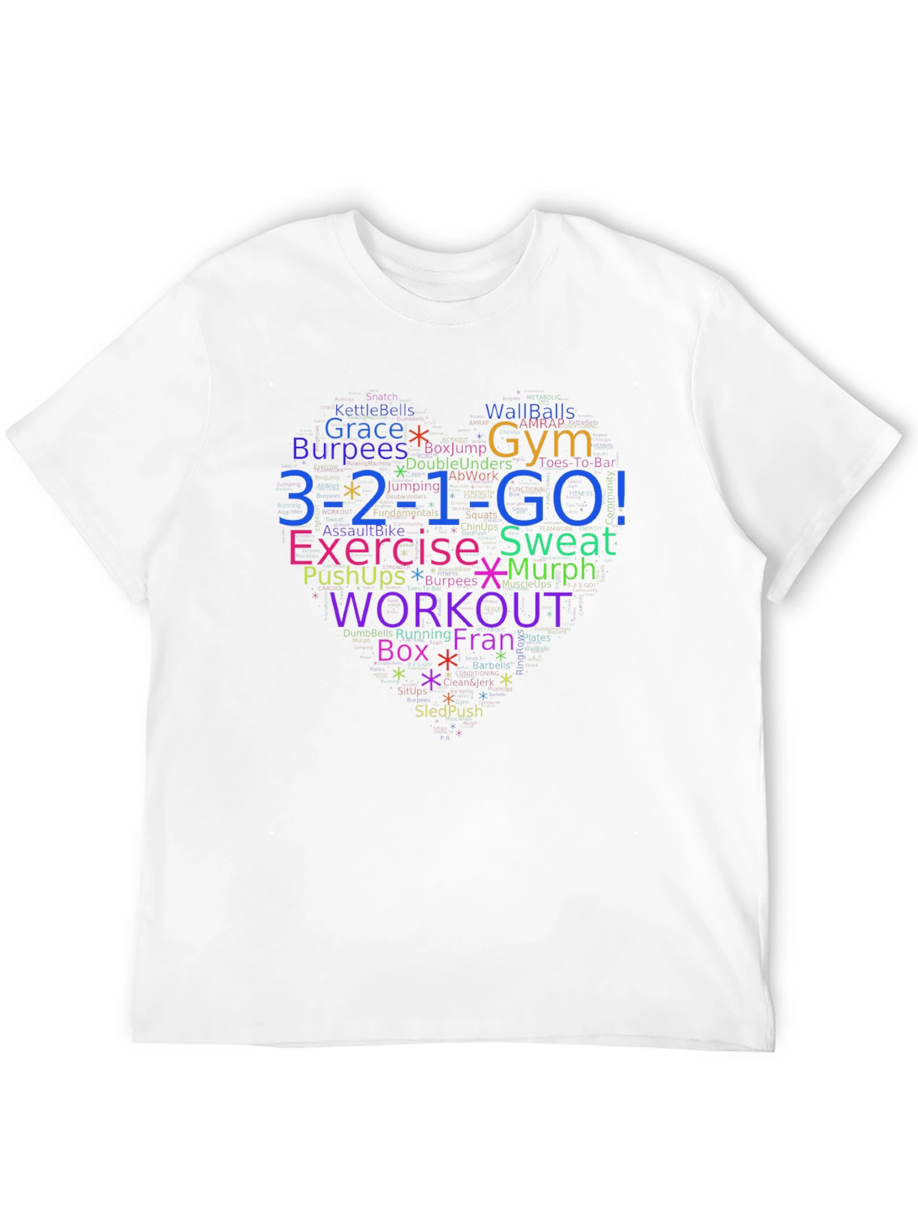 Workout Motivation Graphic Tee