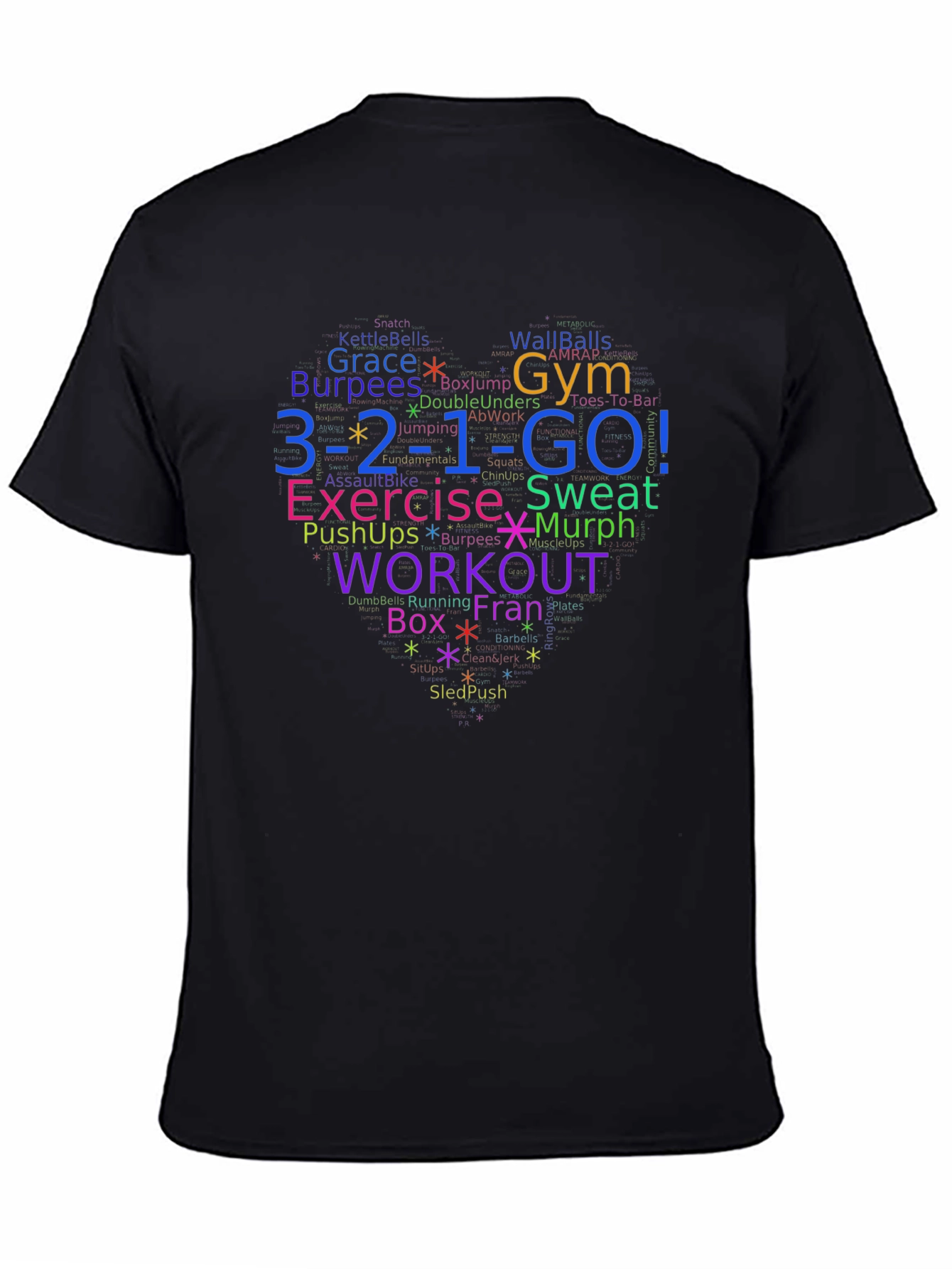 Workout Motivation Graphic Tee