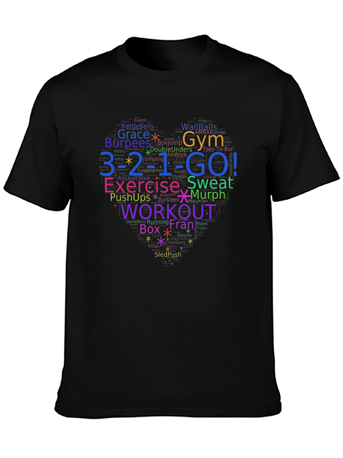 Workout Motivation Graphic Tee