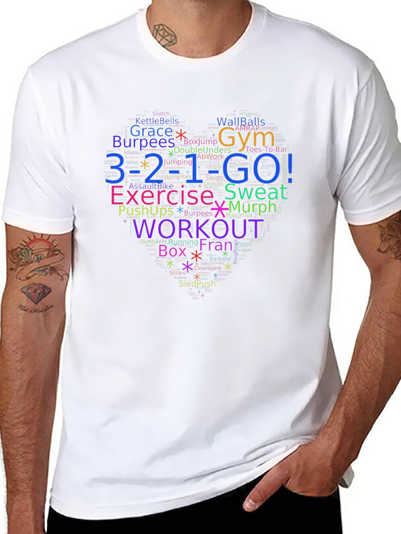 Workout Motivation Graphic Tee