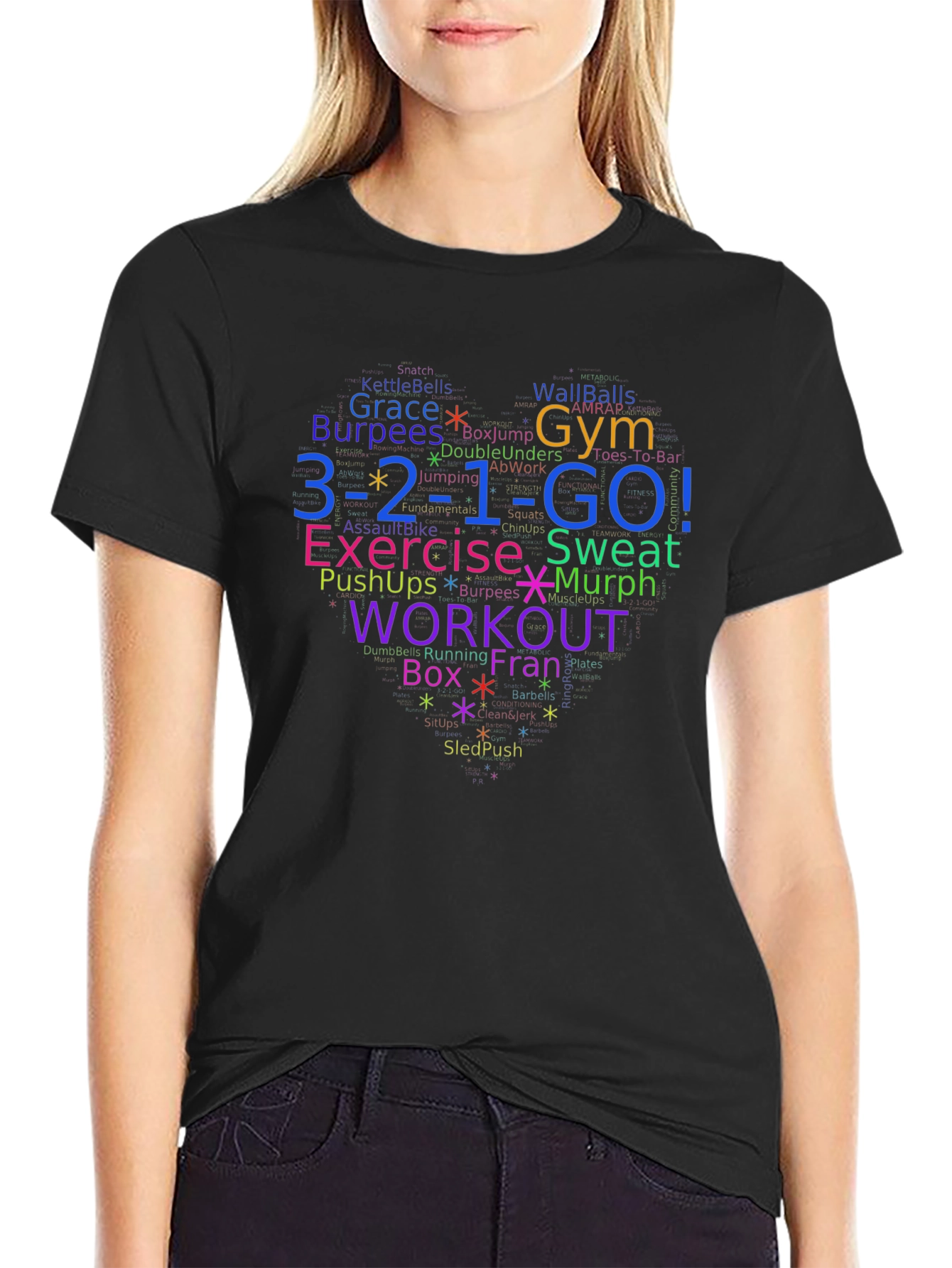 Workout Motivation Graphic Tee