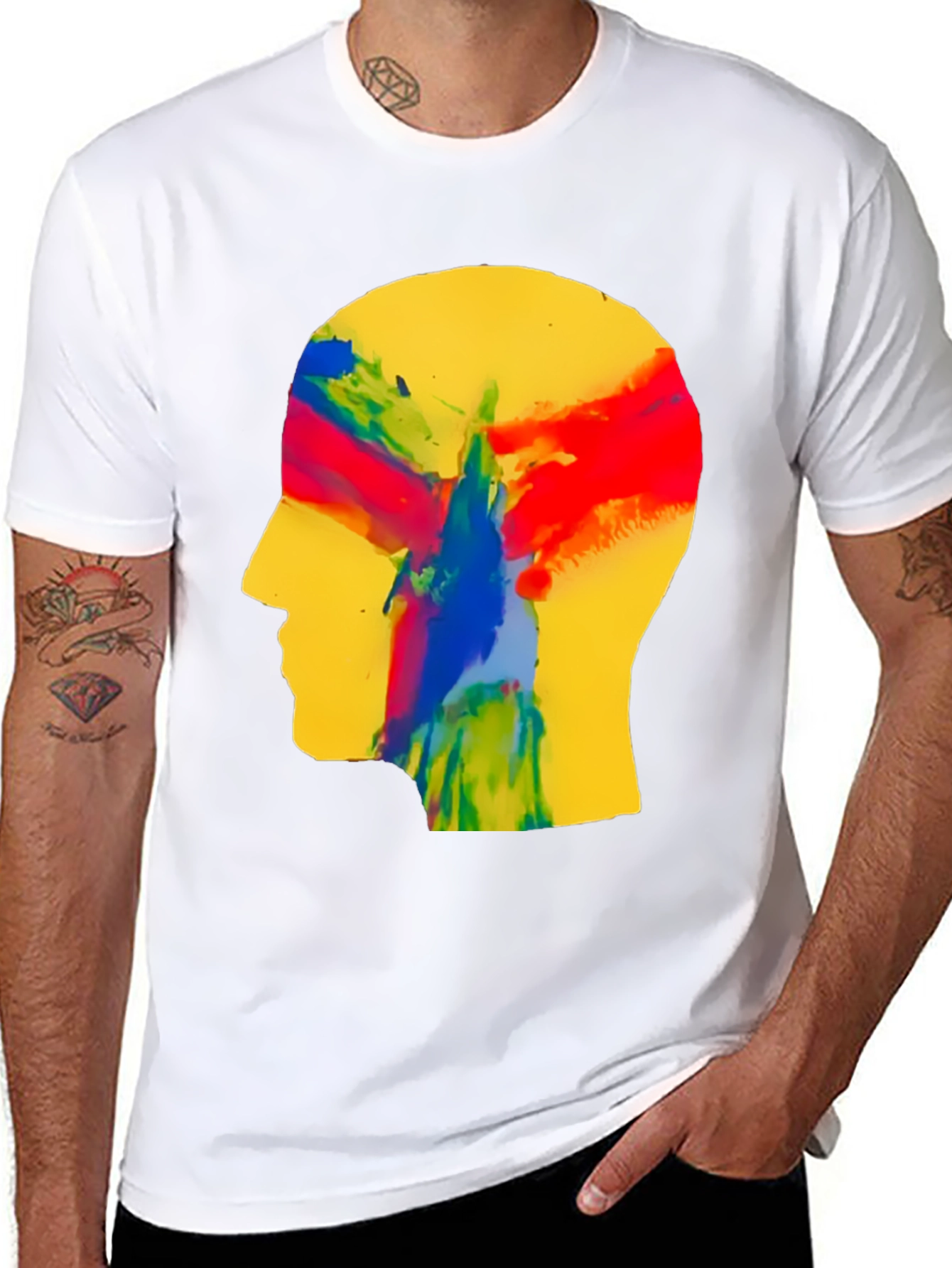 Abstract Mind T-Shirt - Artistic Expression