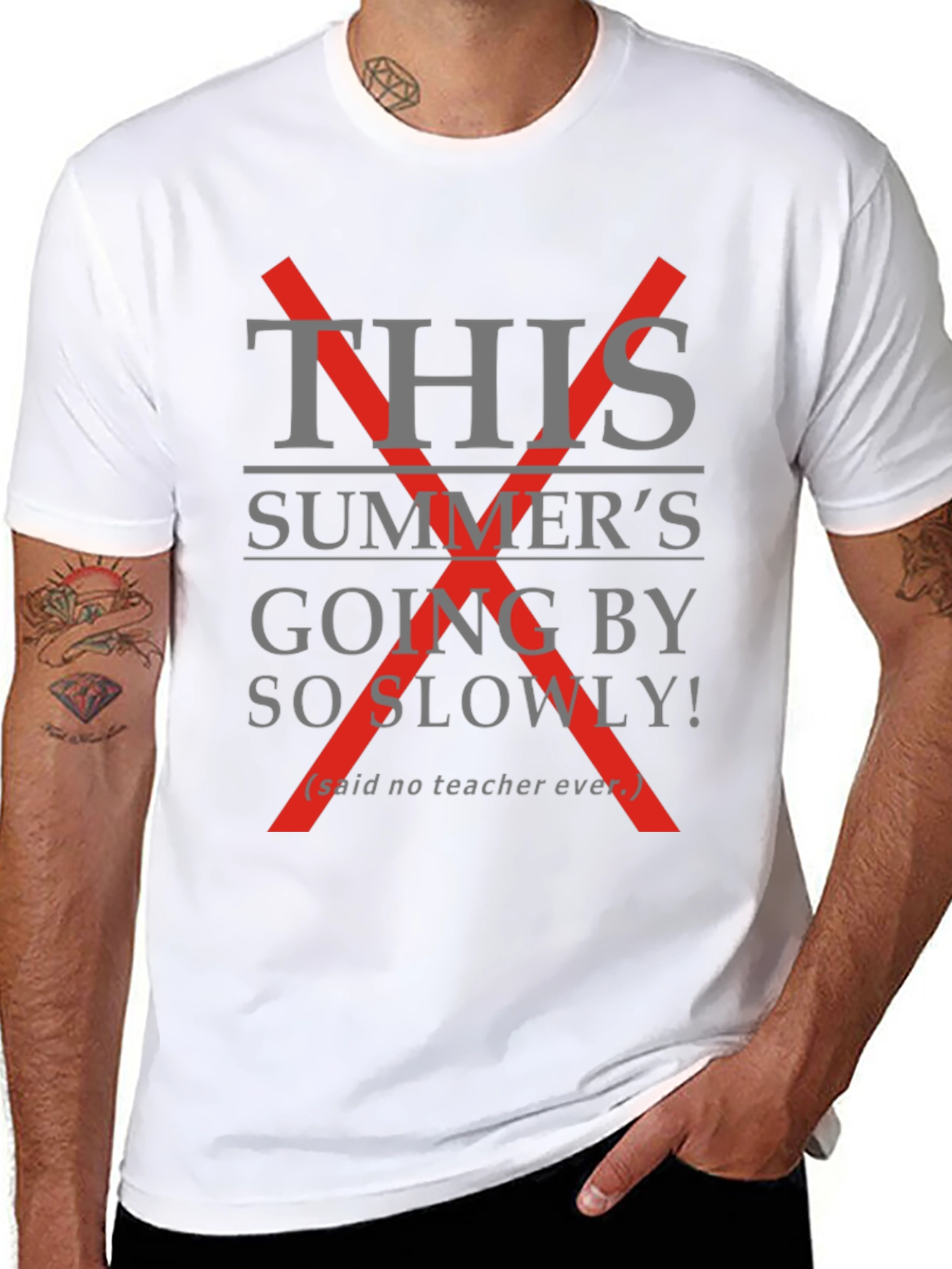 Funny Teacher Summer T-Shirt