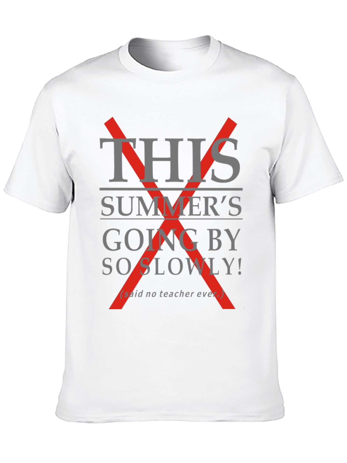 Funny Teacher Summer T-Shirt