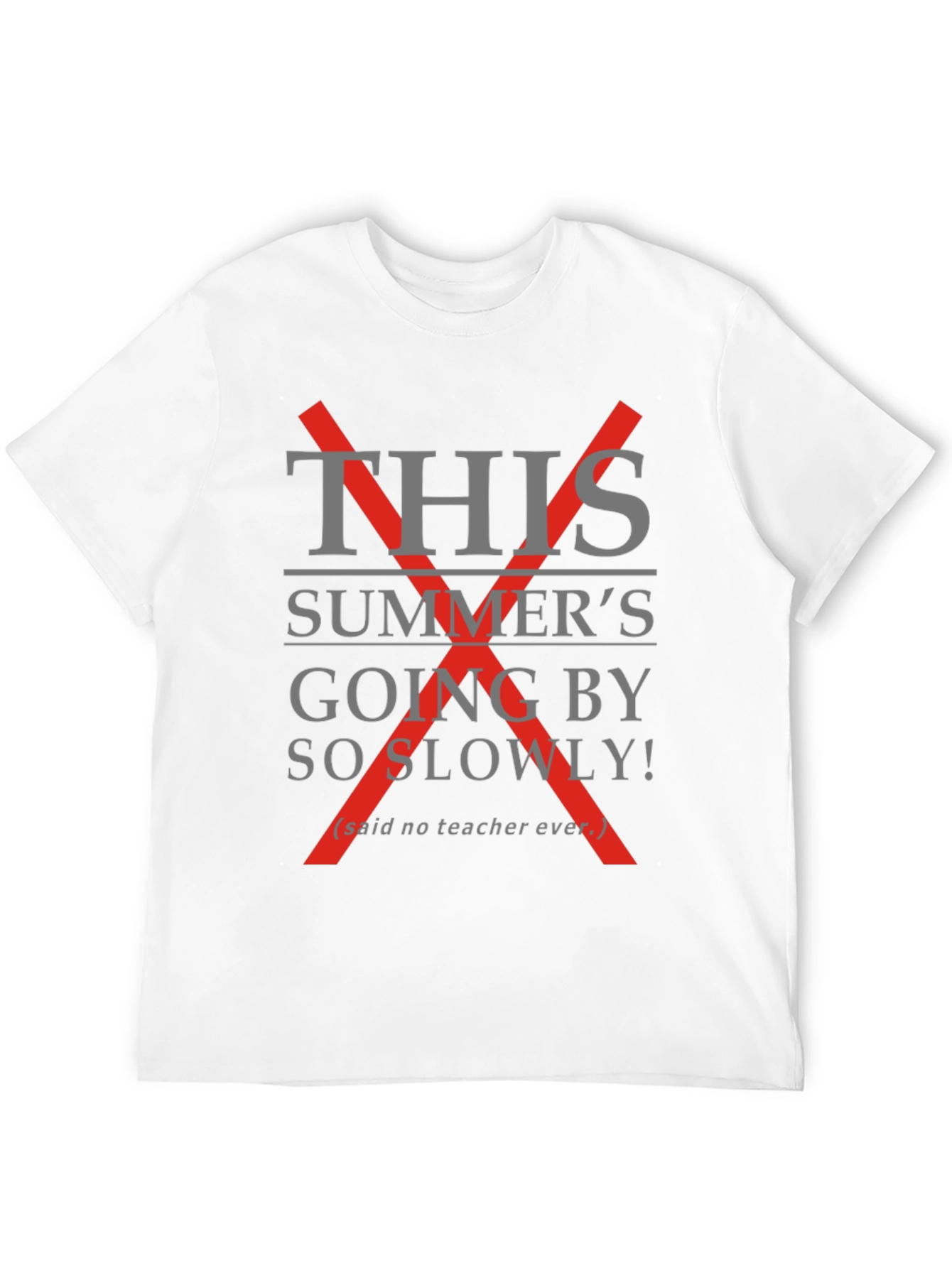 Funny Teacher Summer T-Shirt